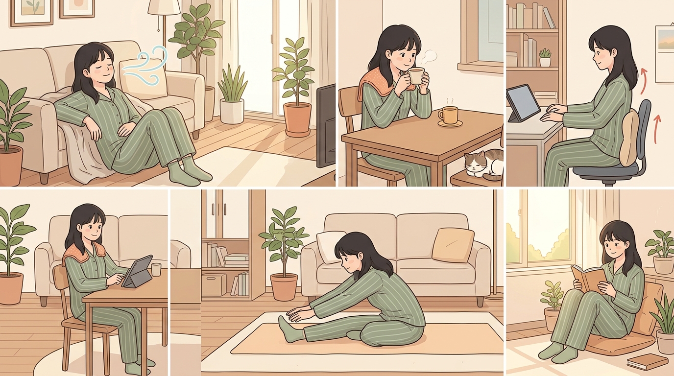 운동을 더 하기보다 회복부터 맞추는 날