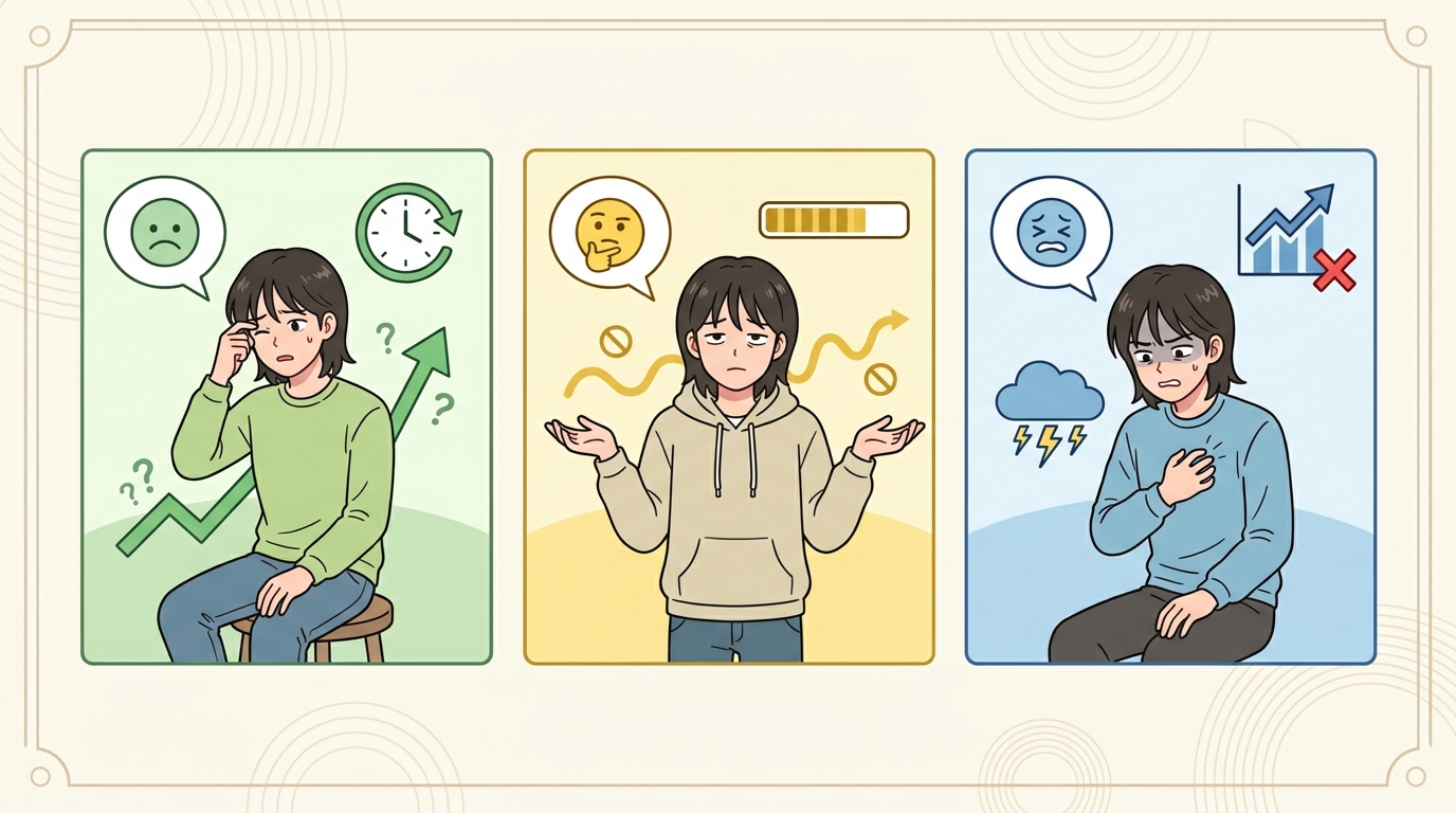증상이 옮겨 다닐 때 보는 기준
