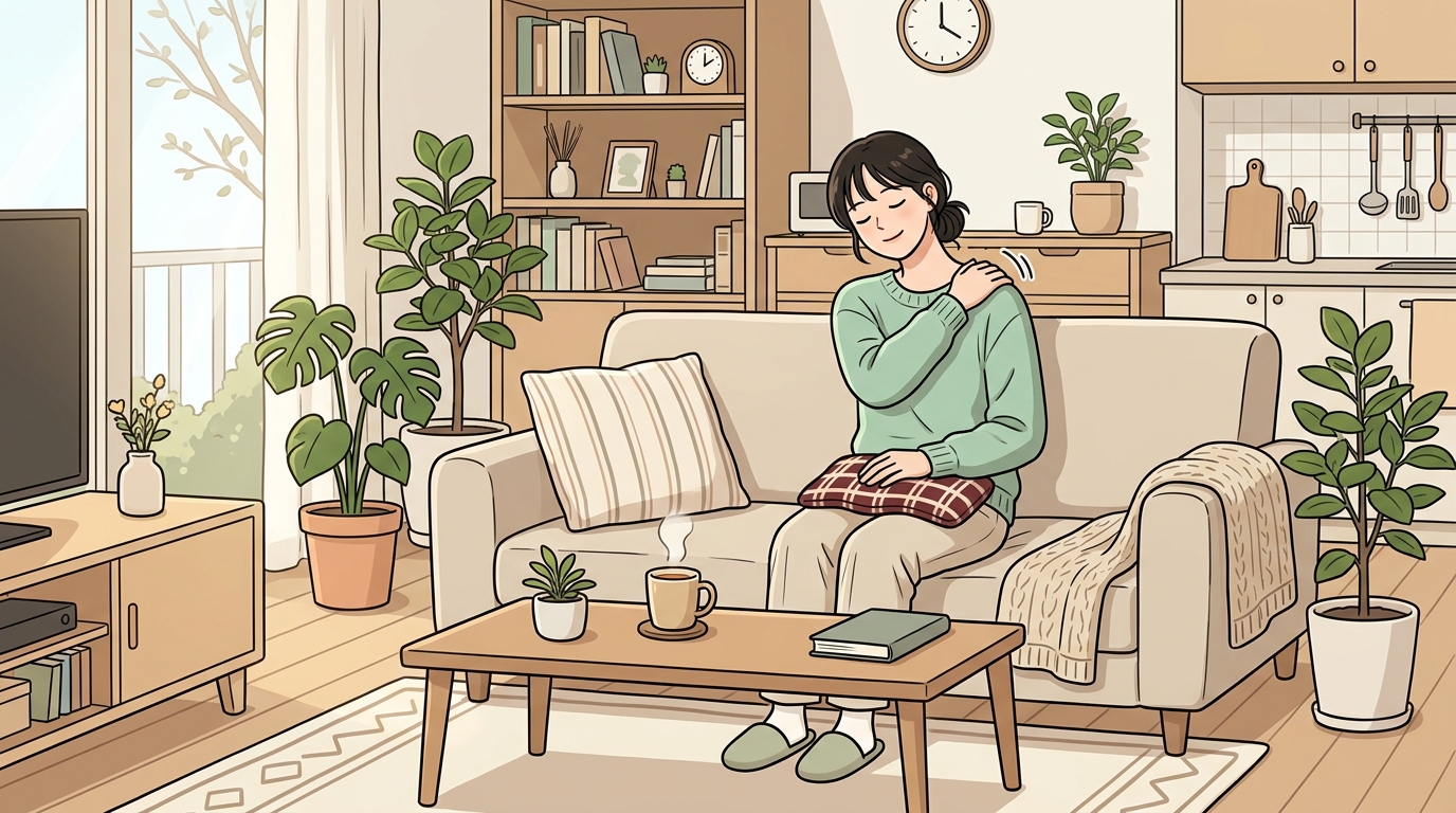 생활을 단순하게 만들어 몸을 안심시킵니다