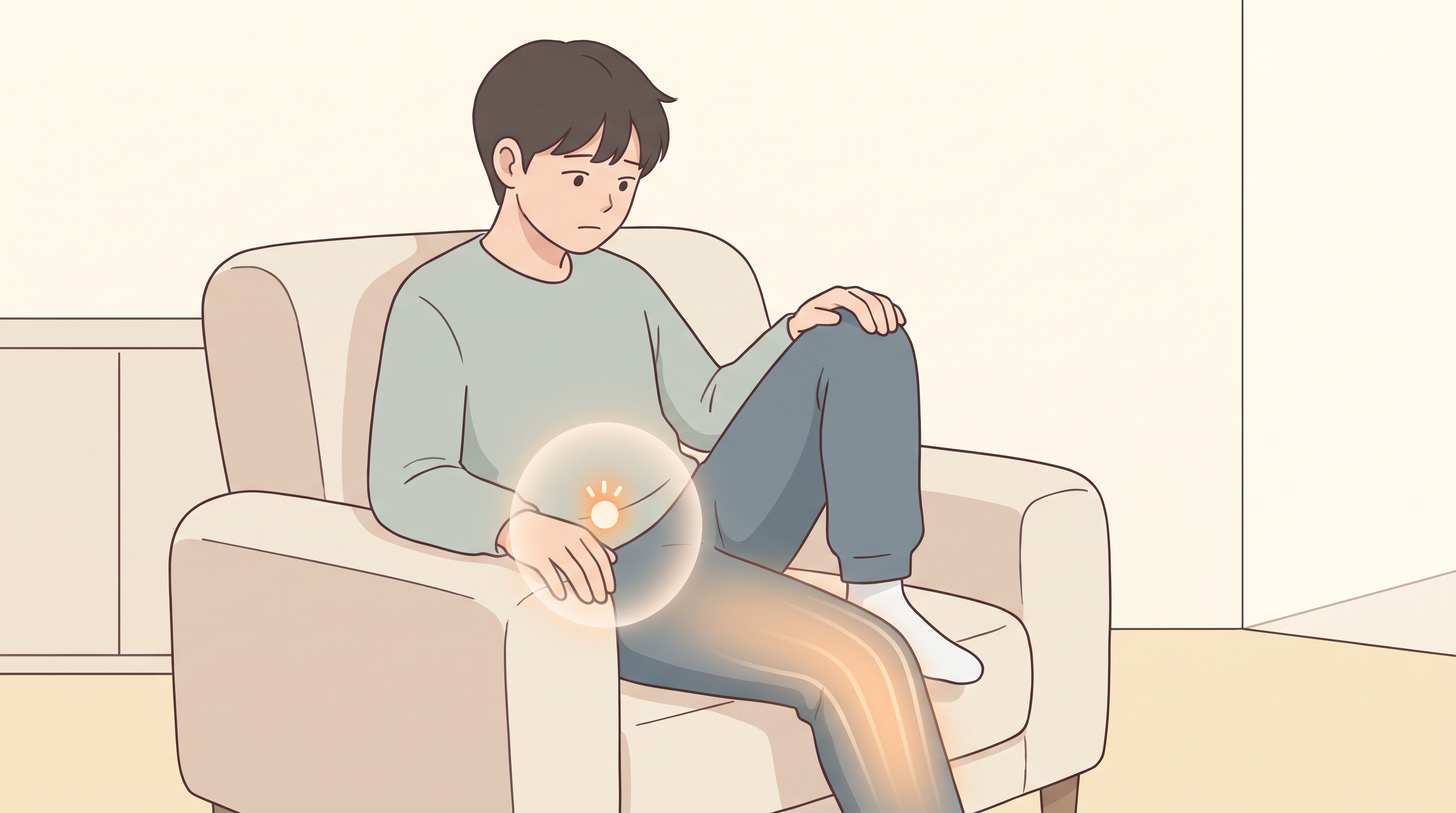 그냥 근육통일까, 신경을 건드린 걸까 — 갈라보는 신호