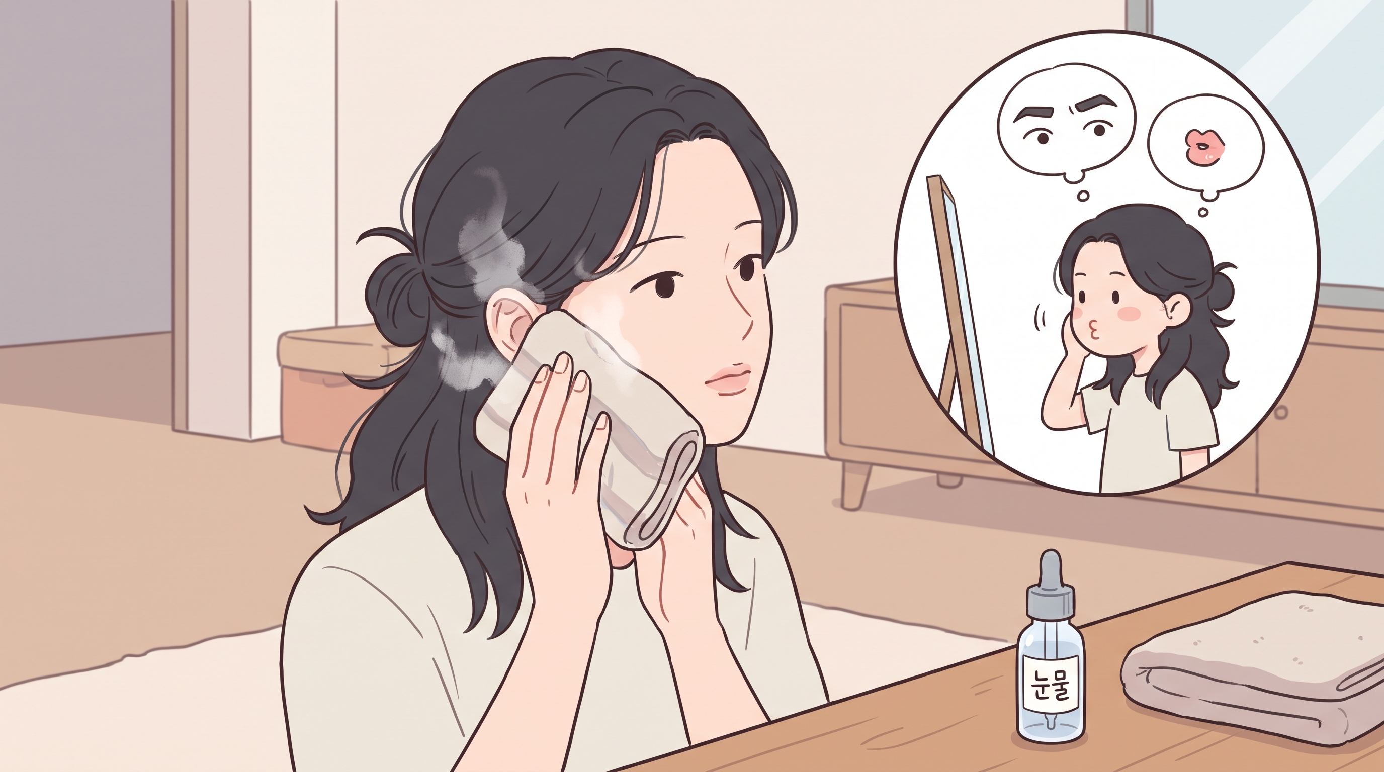 굳은 첫날부터 며칠, 집에서 이렇게 챙겨보세요