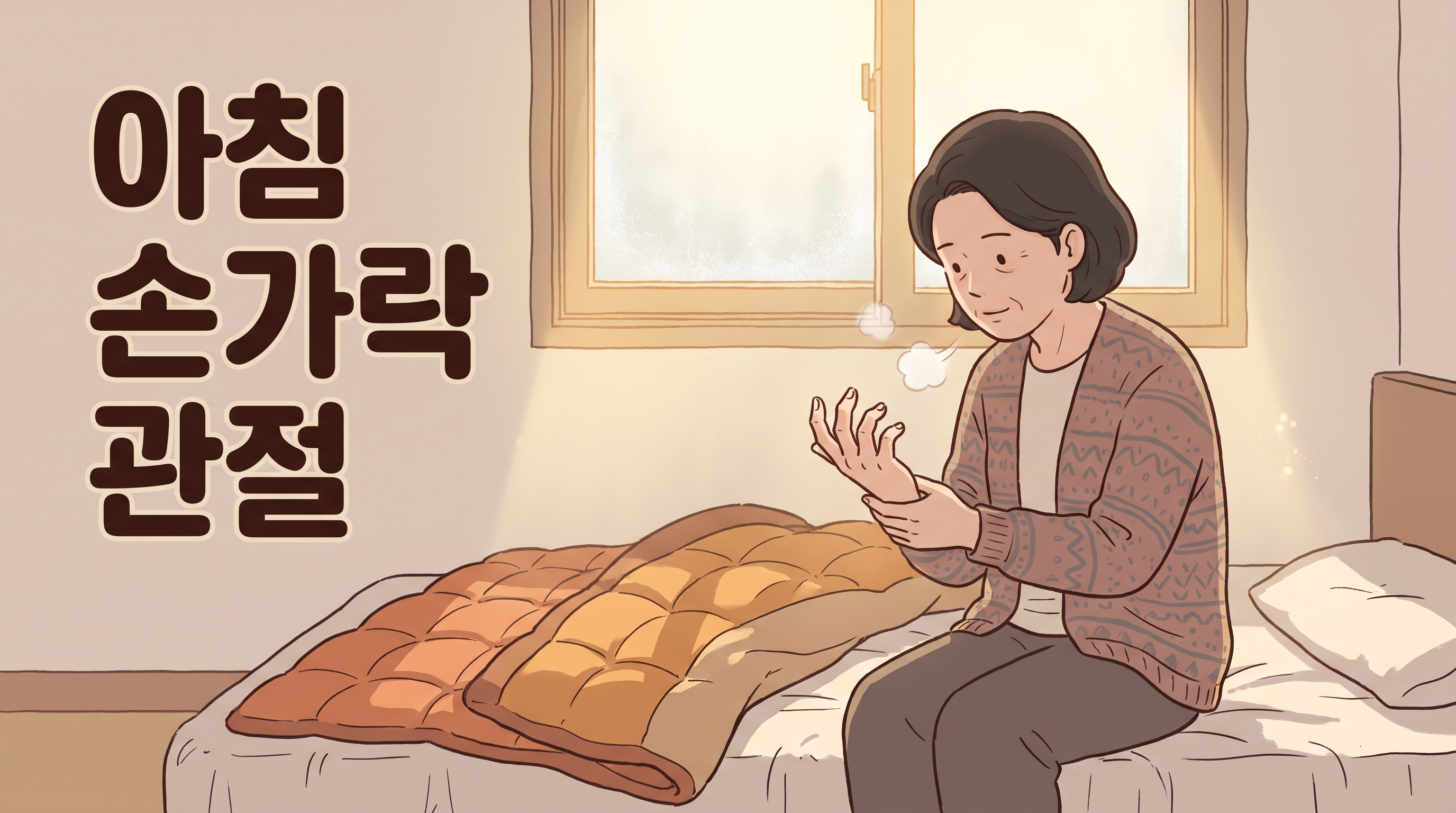 찬 바람 부는 아침, 손가락이 굳어 주먹이 안 쥐어지는 그 30분