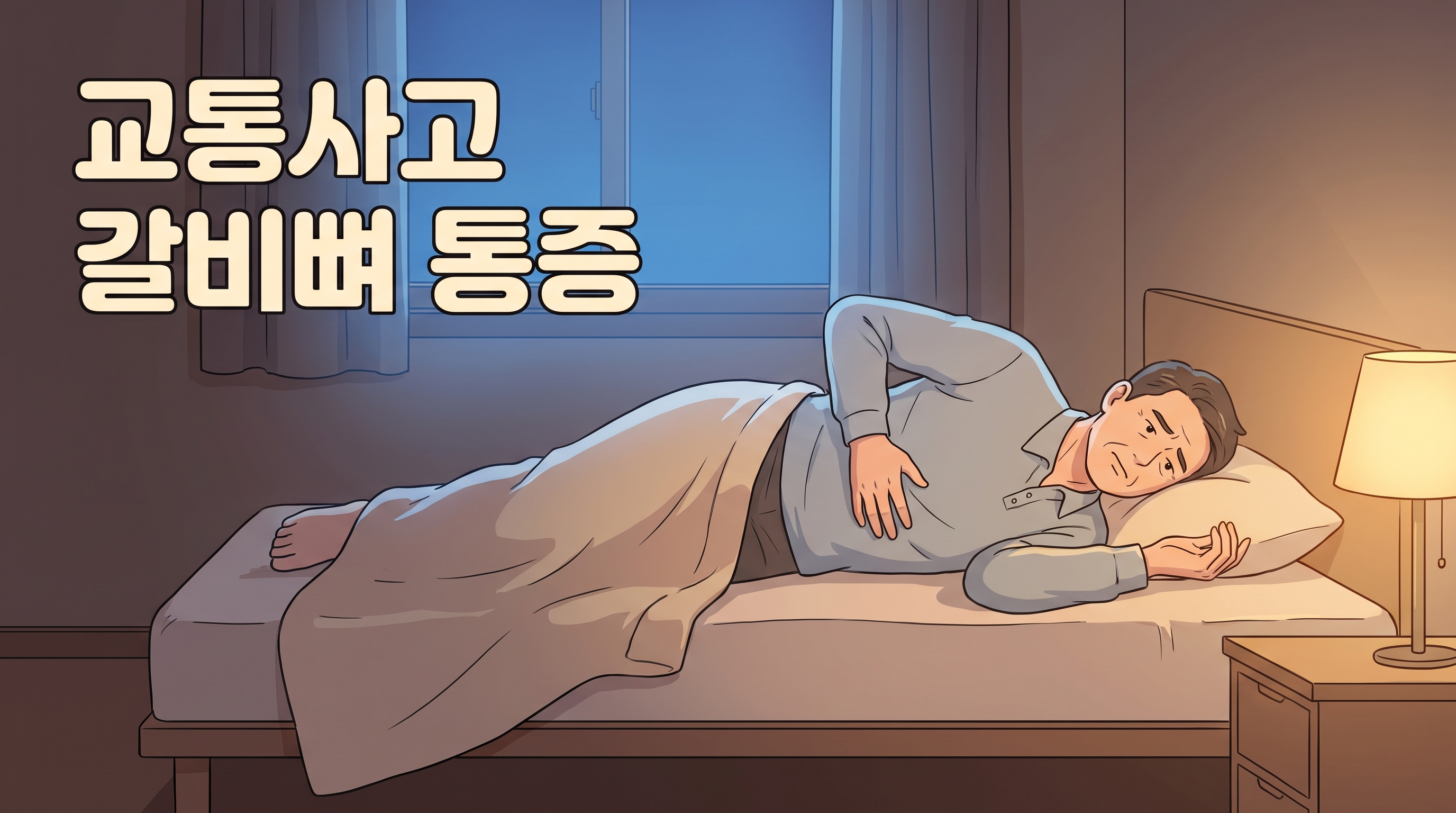 블랙박스엔 별거 아닌데 며칠째 갈비뼈 옆이 결려 밤잠 설치는 분
