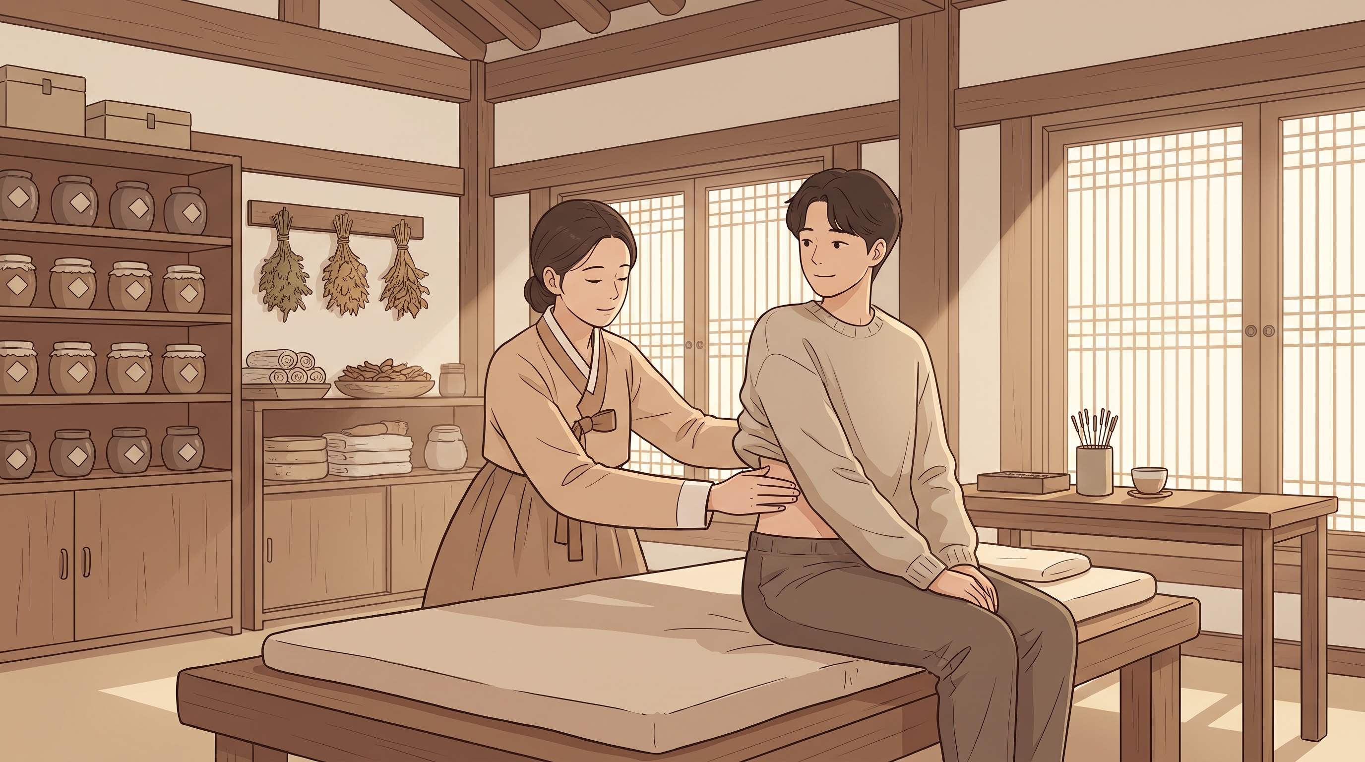 며칠 쉬어도 결림이 그대로면, 늦기 전에 살펴보는 게 낫다