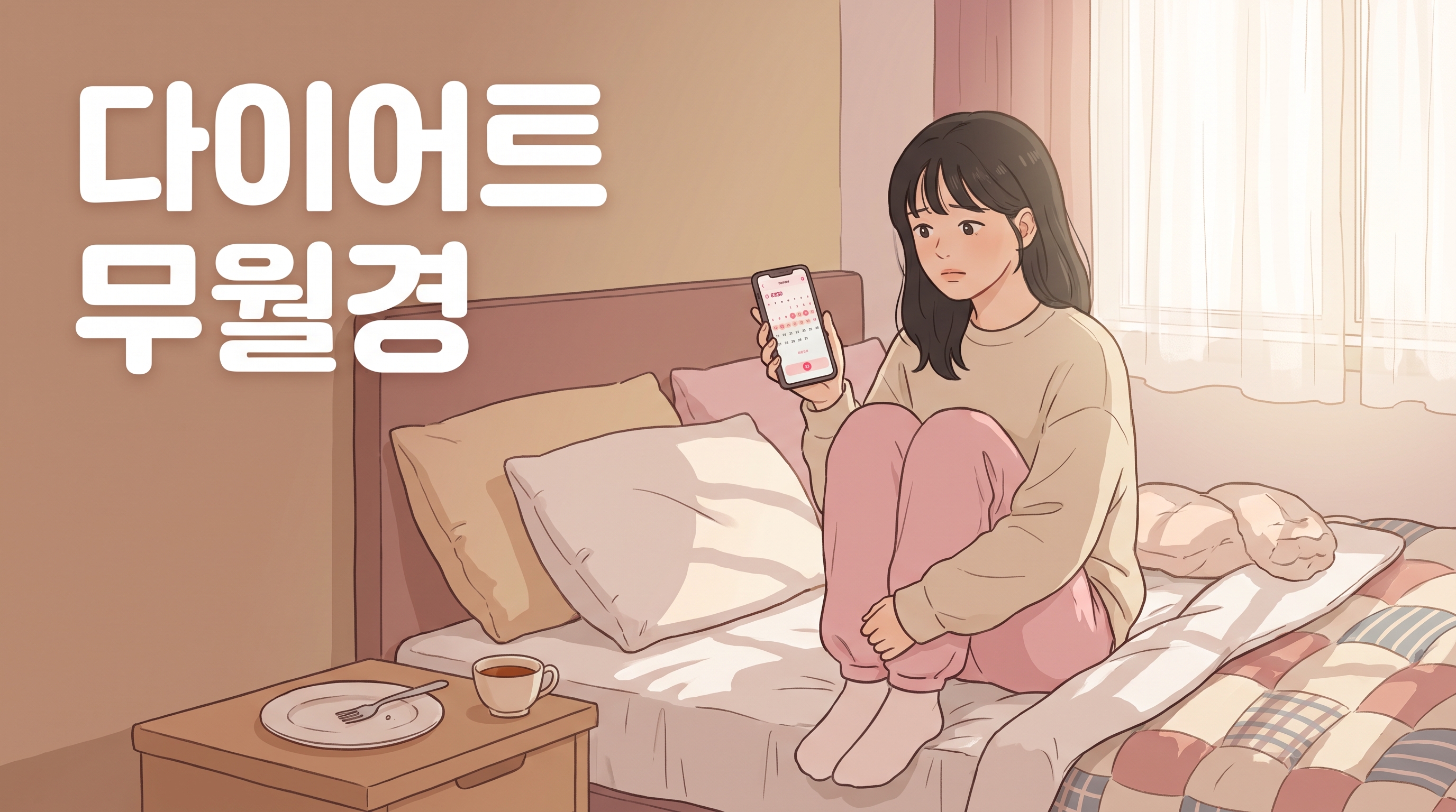 다이어트로 살 빠진 뒤 생리가 두세 달씩 건너뛴다면