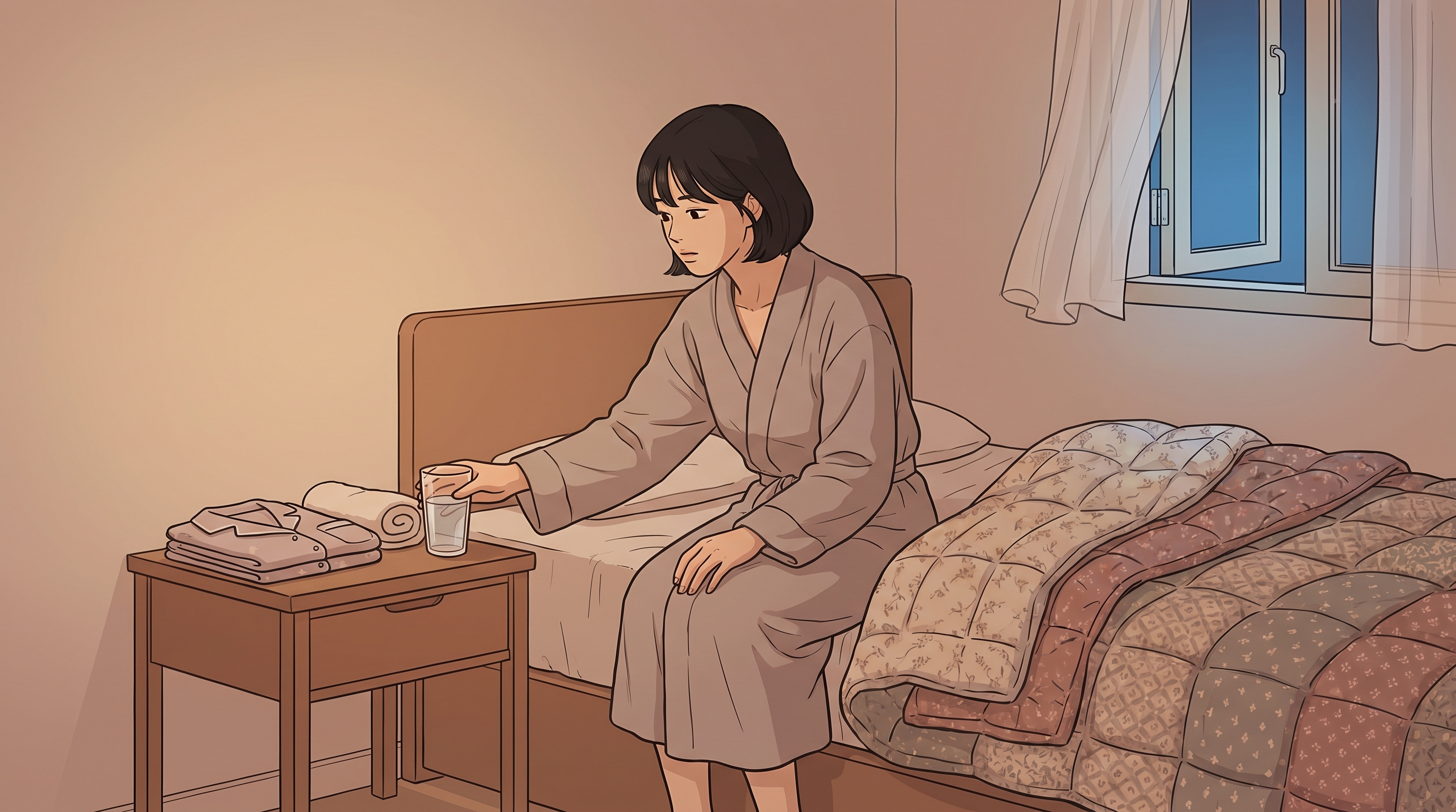 밤을 조금 덜 뒤척이게 하는 생활 요령