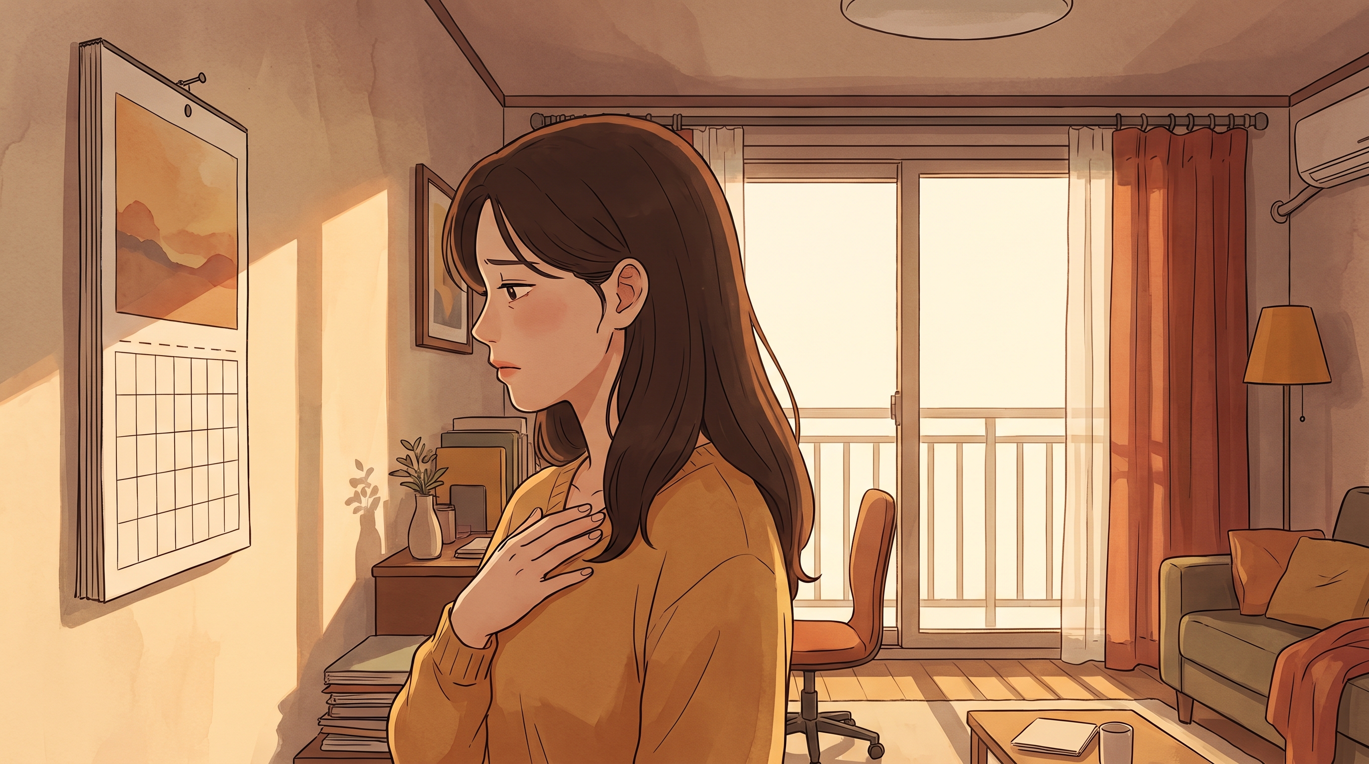 달력 보고 '아, 그때구나' 하고 나서야 이해되는 며칠