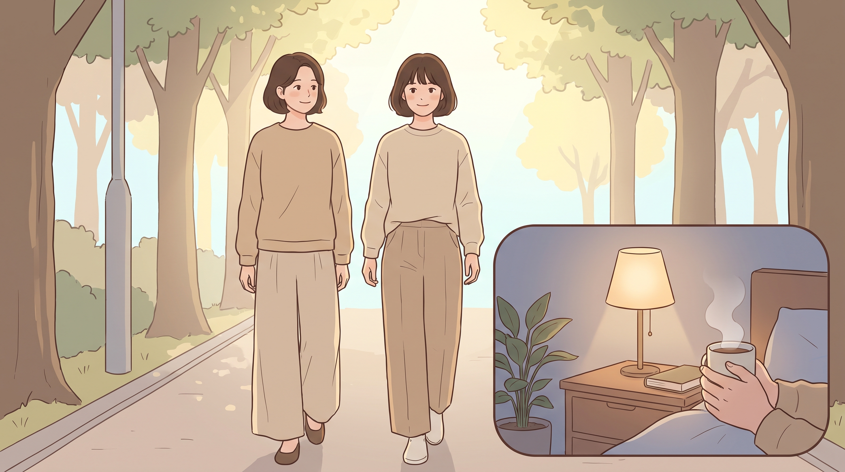 그 며칠을 조금 덜 힘들게 지나가는 방법