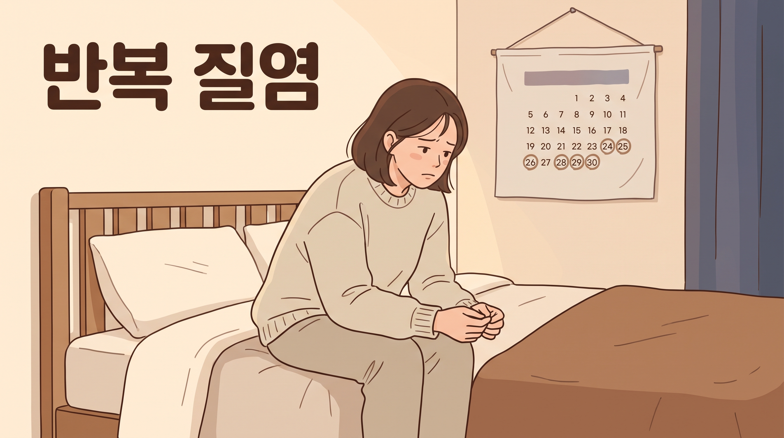 질염이 나았다 싶으면 또, 늘 축축하고 가려운 게 일상이 된 분들께