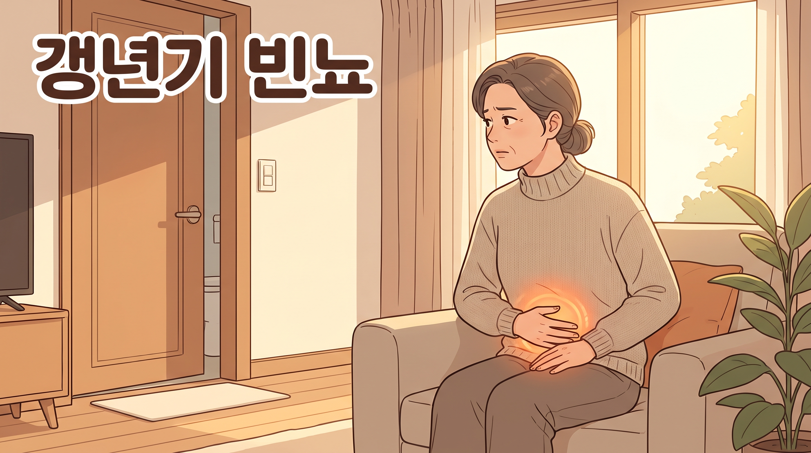 폐경 지나고부터 화장실을 자주 가고, 마려우면 도무지 못 참는 이유