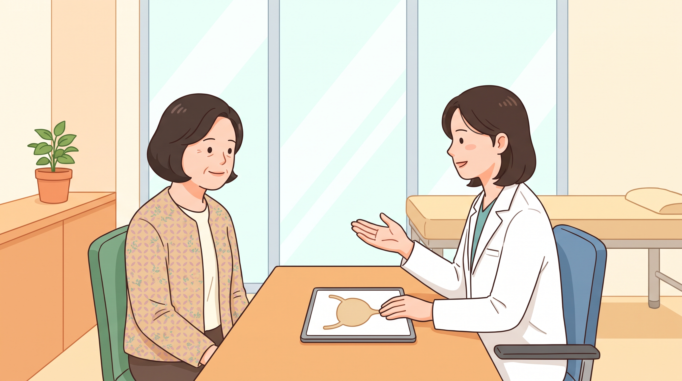 생활을 바꿔도 그대로거나 이런 게 겹치면 한번 상의를
