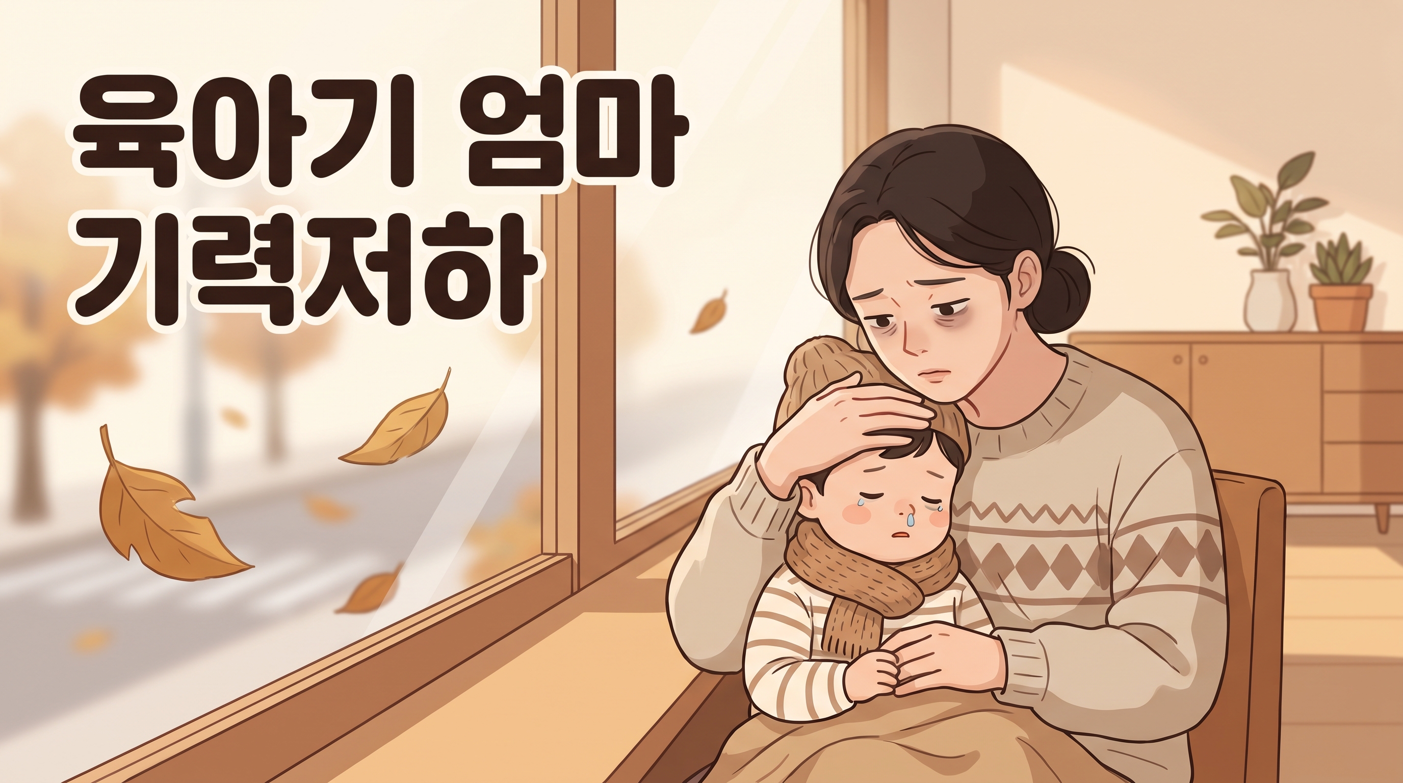 아이 감기는 병원 데려가면서, 정작 본인 몸 축난 건 그냥 넘기는 엄마에게