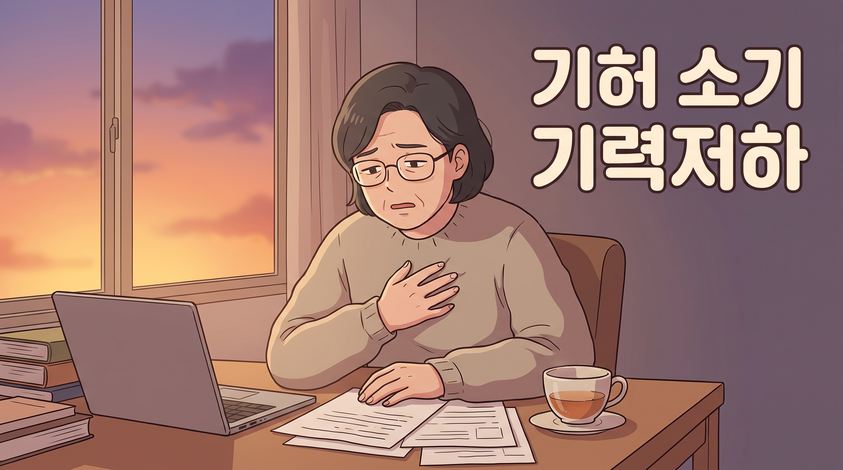 말 몇 마디 하고 나면 진이 빠지고, 오후엔 목소리까지 잦아드는 사람에게