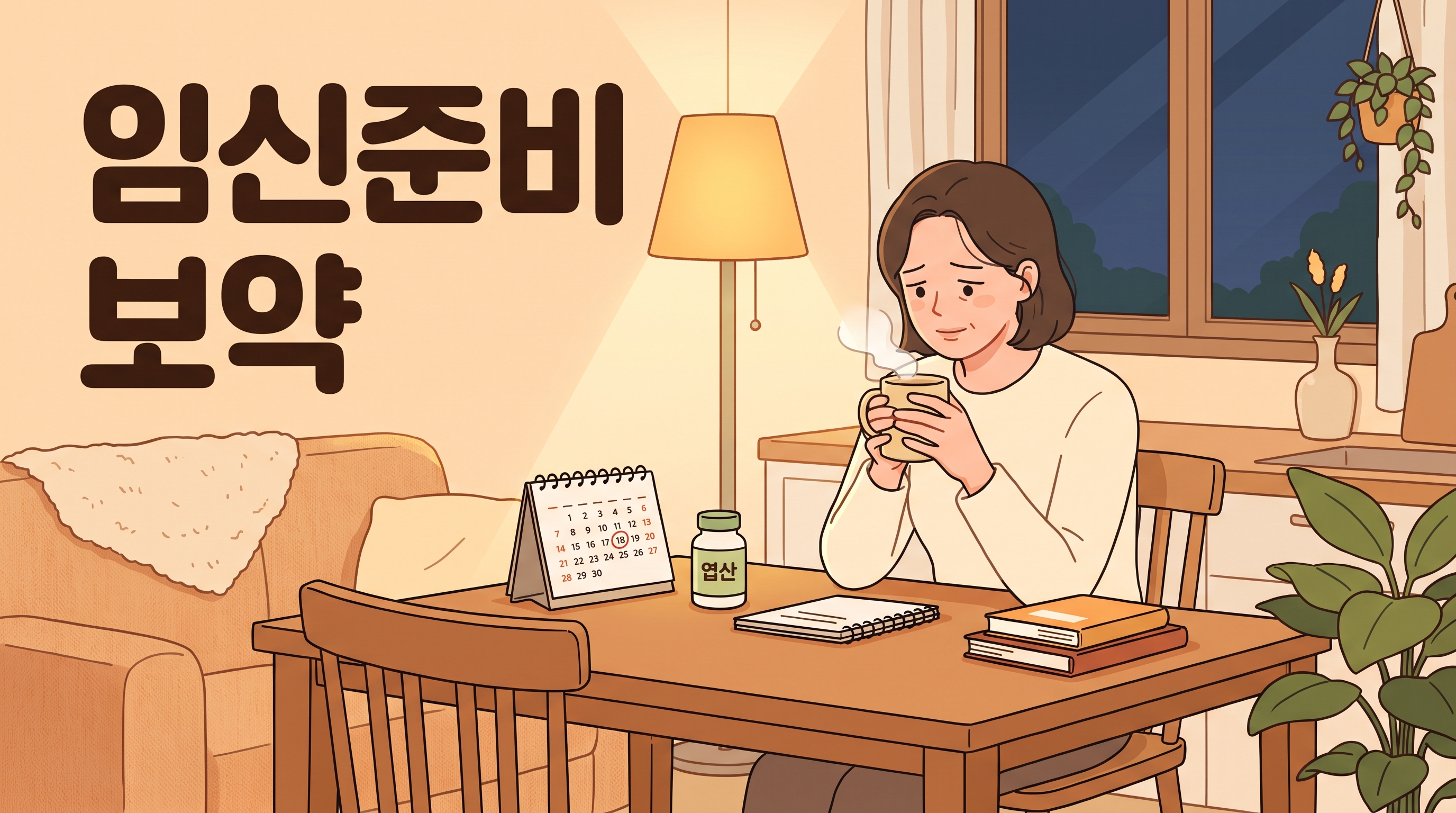 임신 준비, 배란일 계산보다 먼저 지쳐버린 몸부터 채워야 할 때