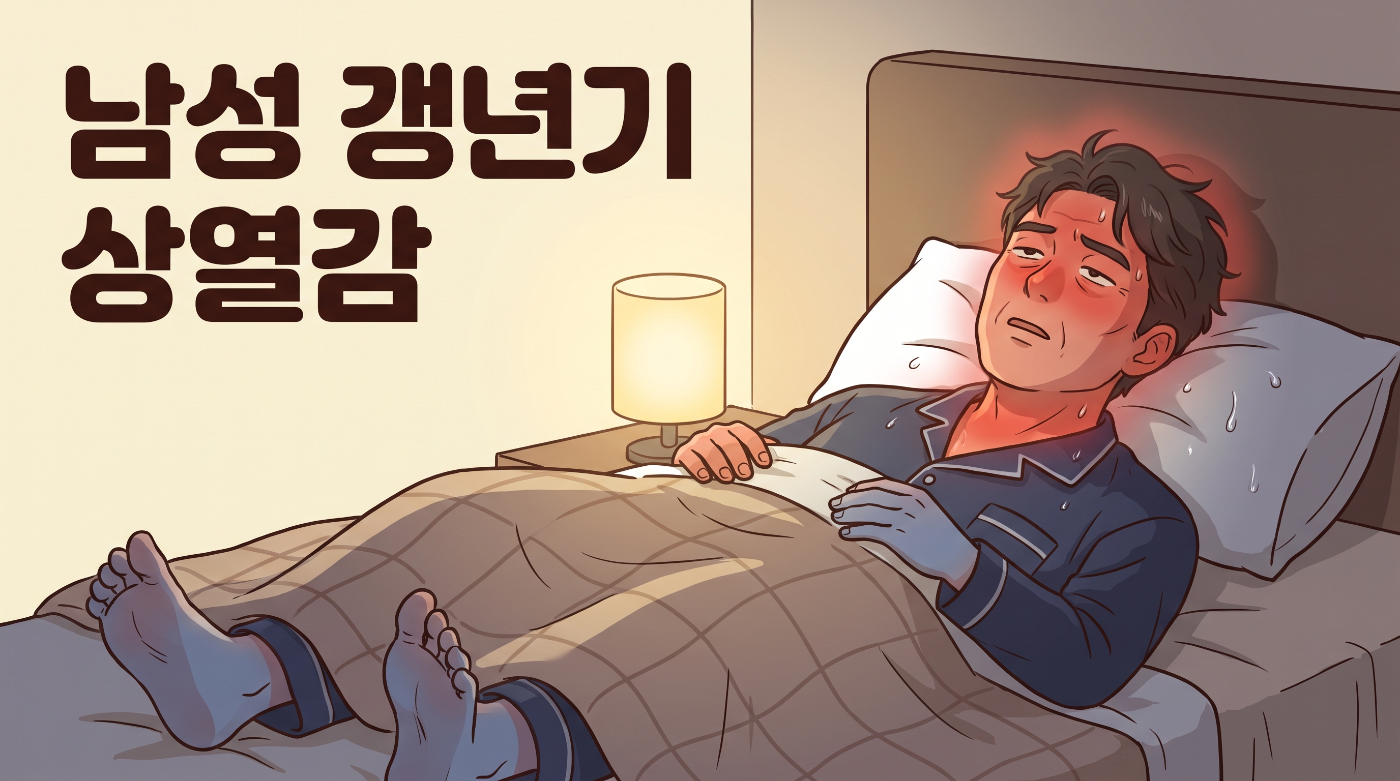 얼굴은 화끈 손발은 얼음, 밤엔 베개가 젖는 오십대 남자의 몸