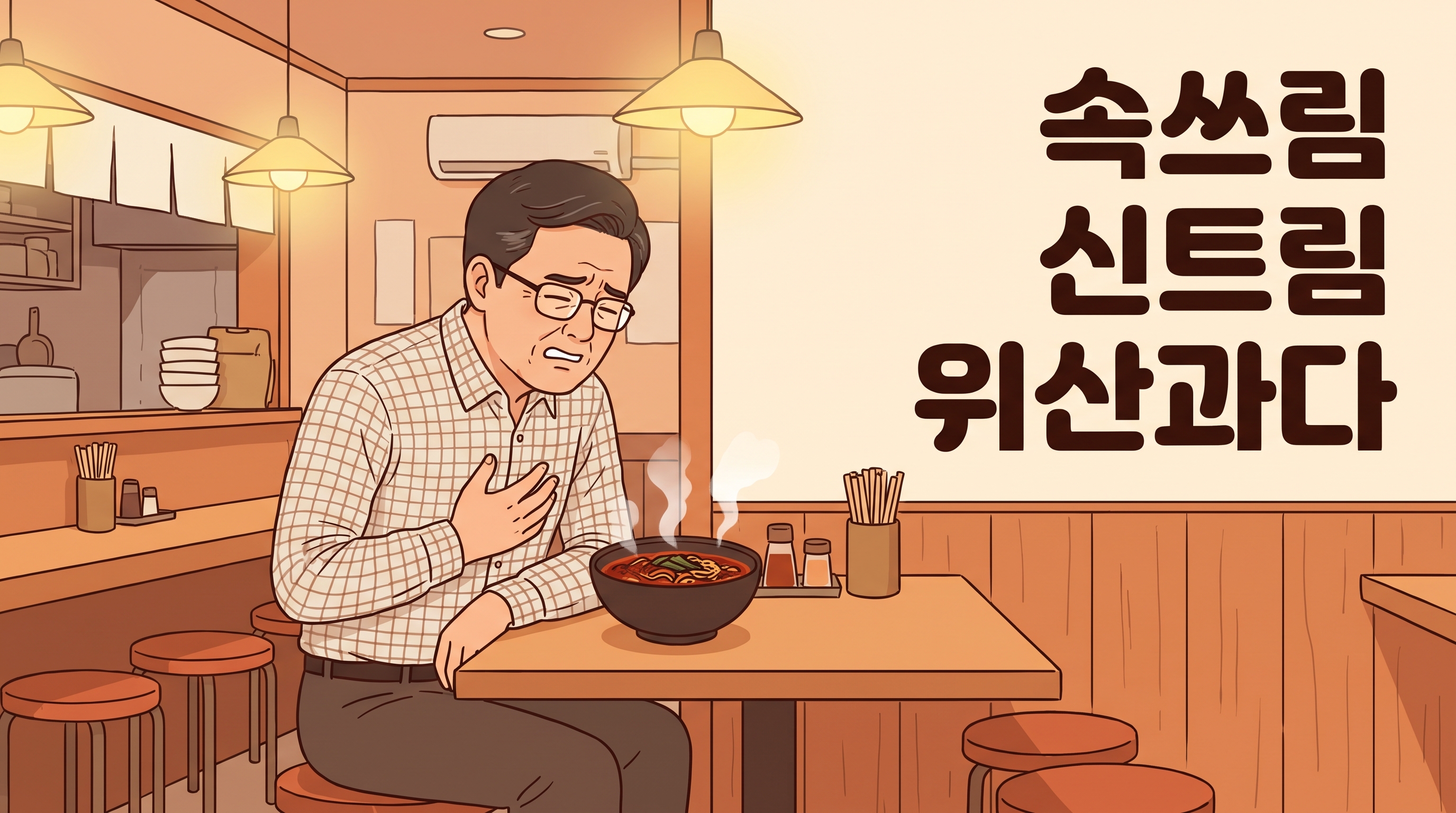 매운 게 낙이었는데 속쓰림에 신트림까지 올라온다면