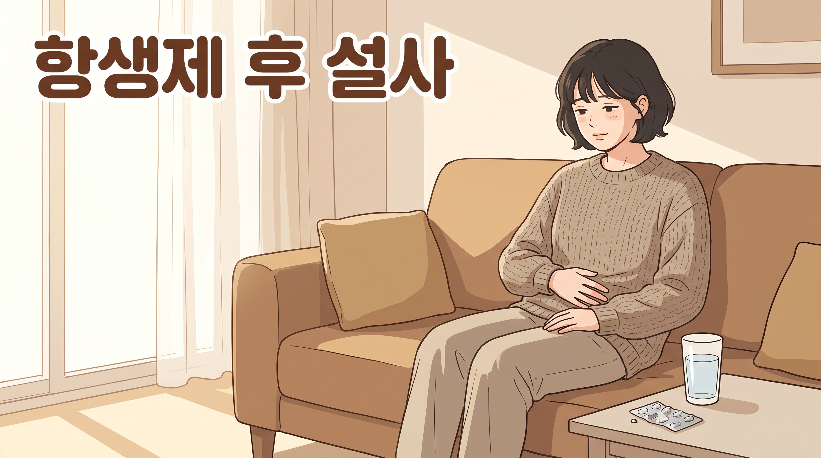 항생제 끊었는데도 무르고 배가 살살, 장이 아직 못 돌아온 걸까요