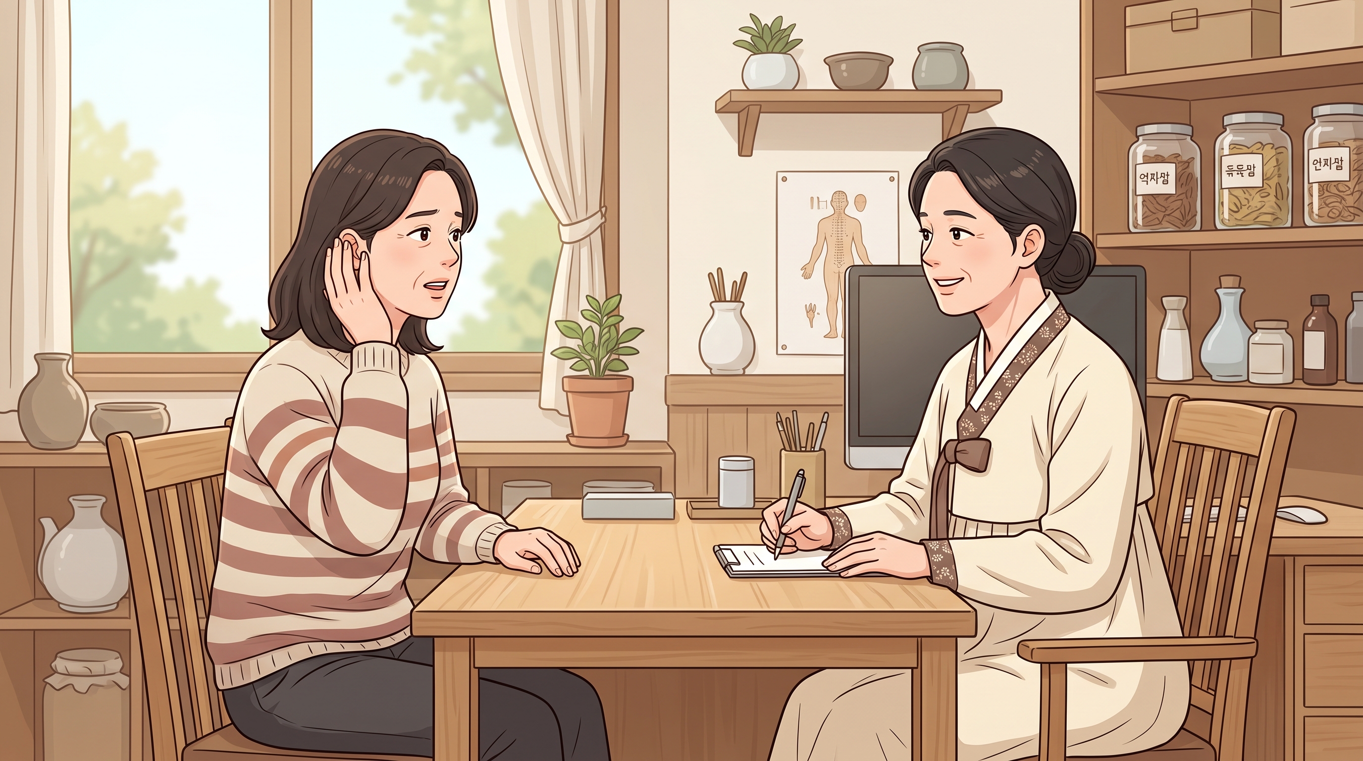 이쯤 되면 귀만 볼 게 아니라 함께 상의할 때