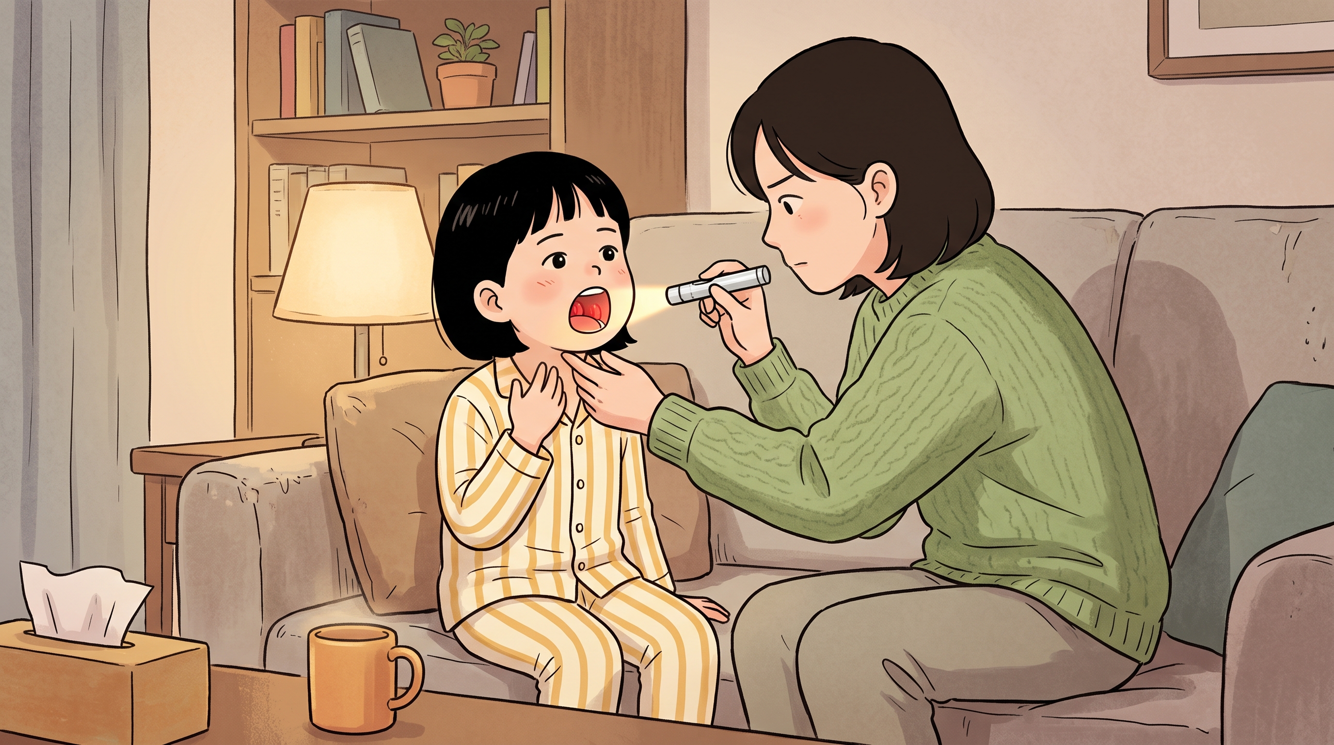 콧물 한 번 나면 이틀 뒤엔 어김없이 목이 붓는 우리 아이