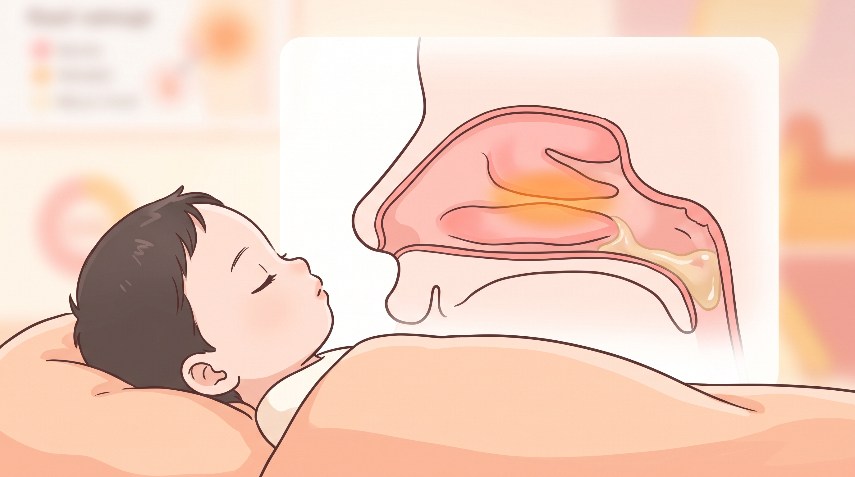 밤에 심해지는 데는 눕는 자세와 마른 공기라는 이유가 있습니다
