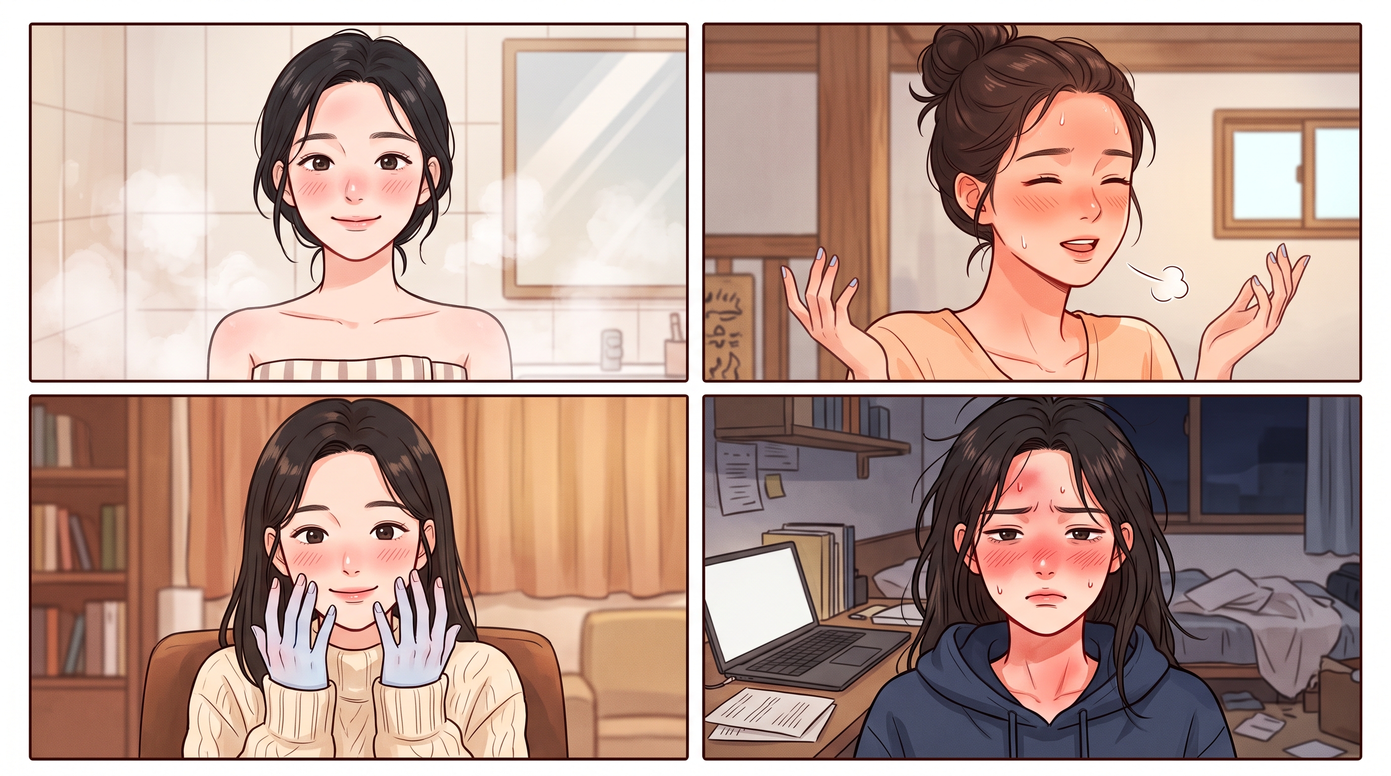 같은 볼 홍조여도 결이 다르다, 내 쪽은 어디에 가까운가