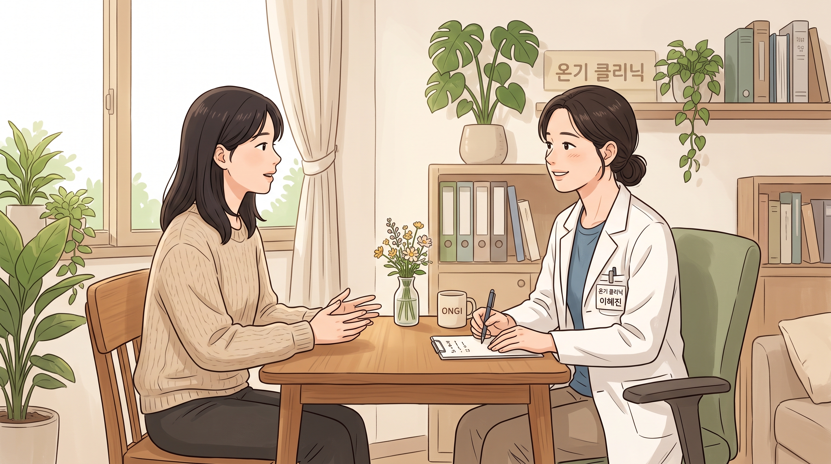 이런 홍조라면 피부만 볼 게 아니라 한 번 상의해 보세요
