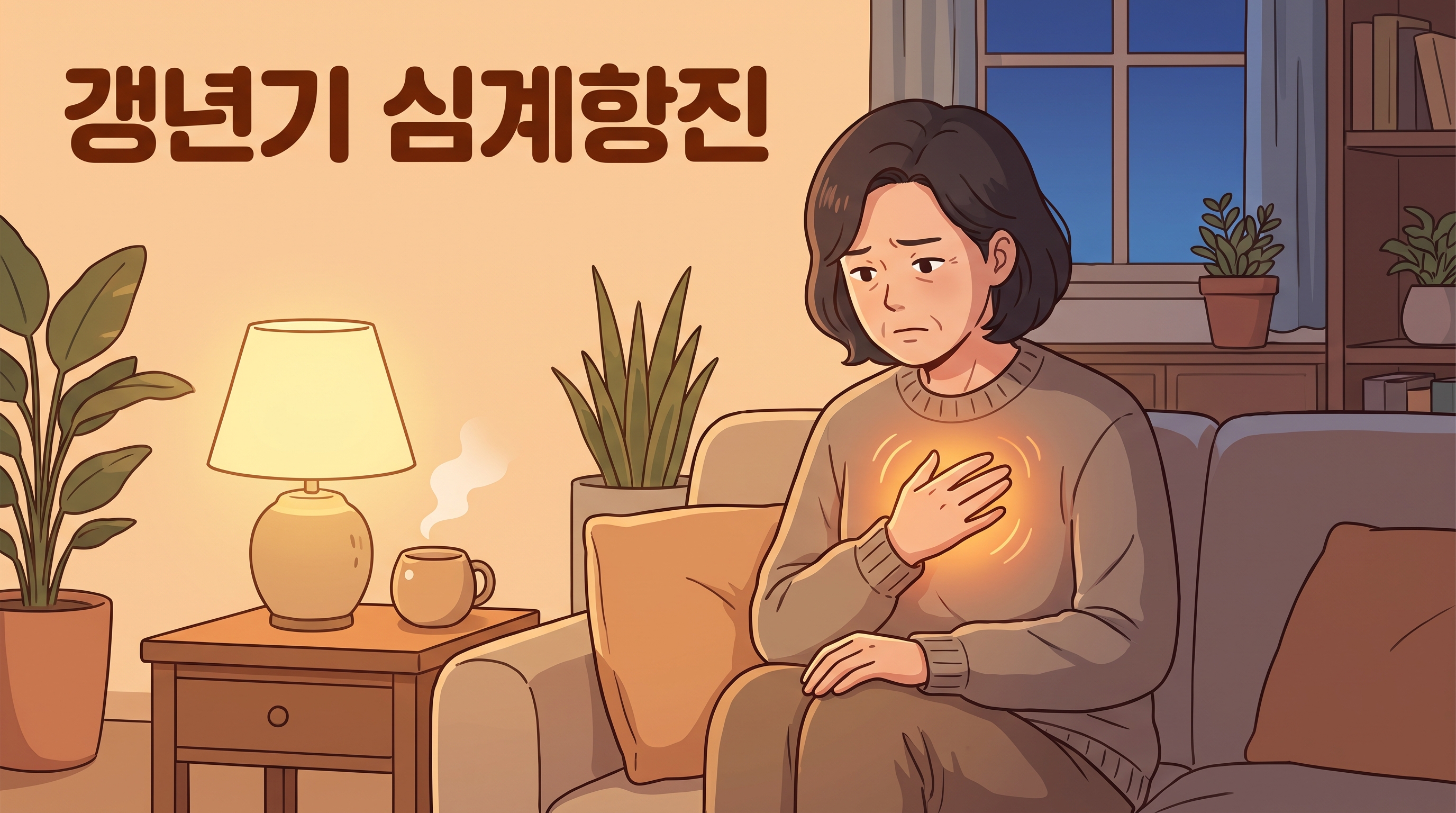 가산 갱년기 심계항진 불안 두근거림 포천일동대영한의원 가산 갱년기 심계항진 불안 두근거림 포천일동대영한의원 - 폐경 지나고 나서 가슴이 벌렁대고 이유 없이 불안해질 때