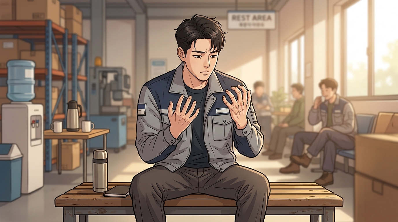 가산 상하차 악력 저하 가산 상하차 악력 저하 - 내 손 힘빠짐이 단순 피로인지 구분하는 법