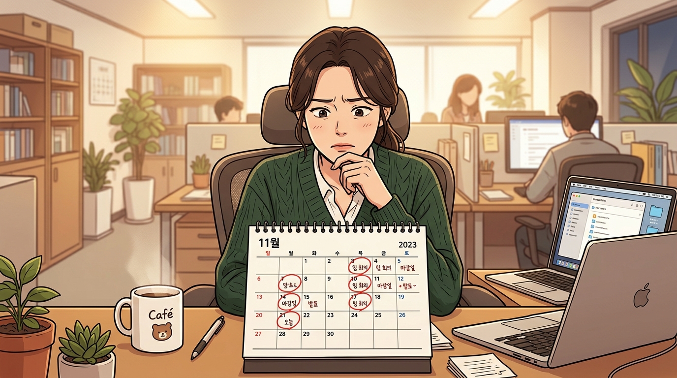 가산 스트레스성 생리 지연 - 프로젝트 끝나고 나서야 '어, 아직도 안 하네' 싶은 달