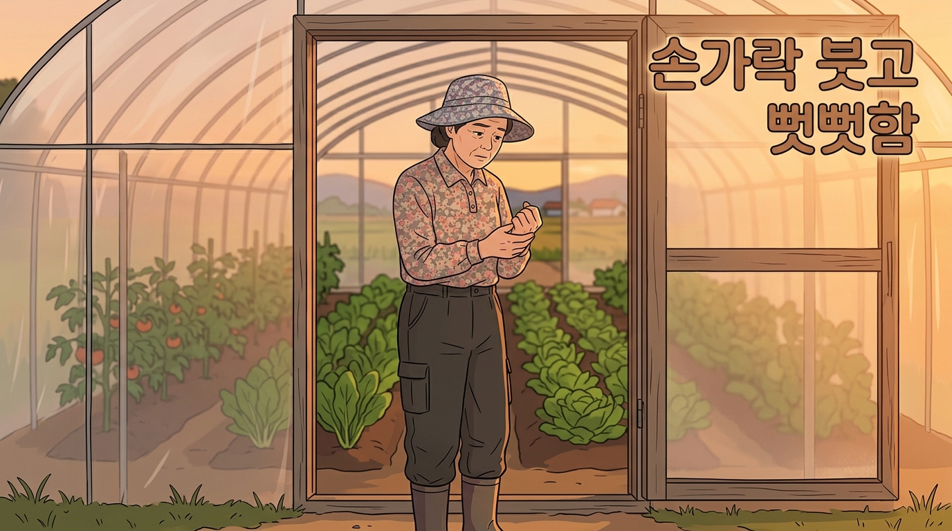 갈말 손가락 붓고 뻣뻣함 포천일동대영한의원 갈말 손가락 붓고 뻣뻣함 포천일동대영한의원 - 갈말 하우스 일 다녀오면 오후마다 손끝이 붓고 뻣뻣해 주먹이 안 쥐어질 때