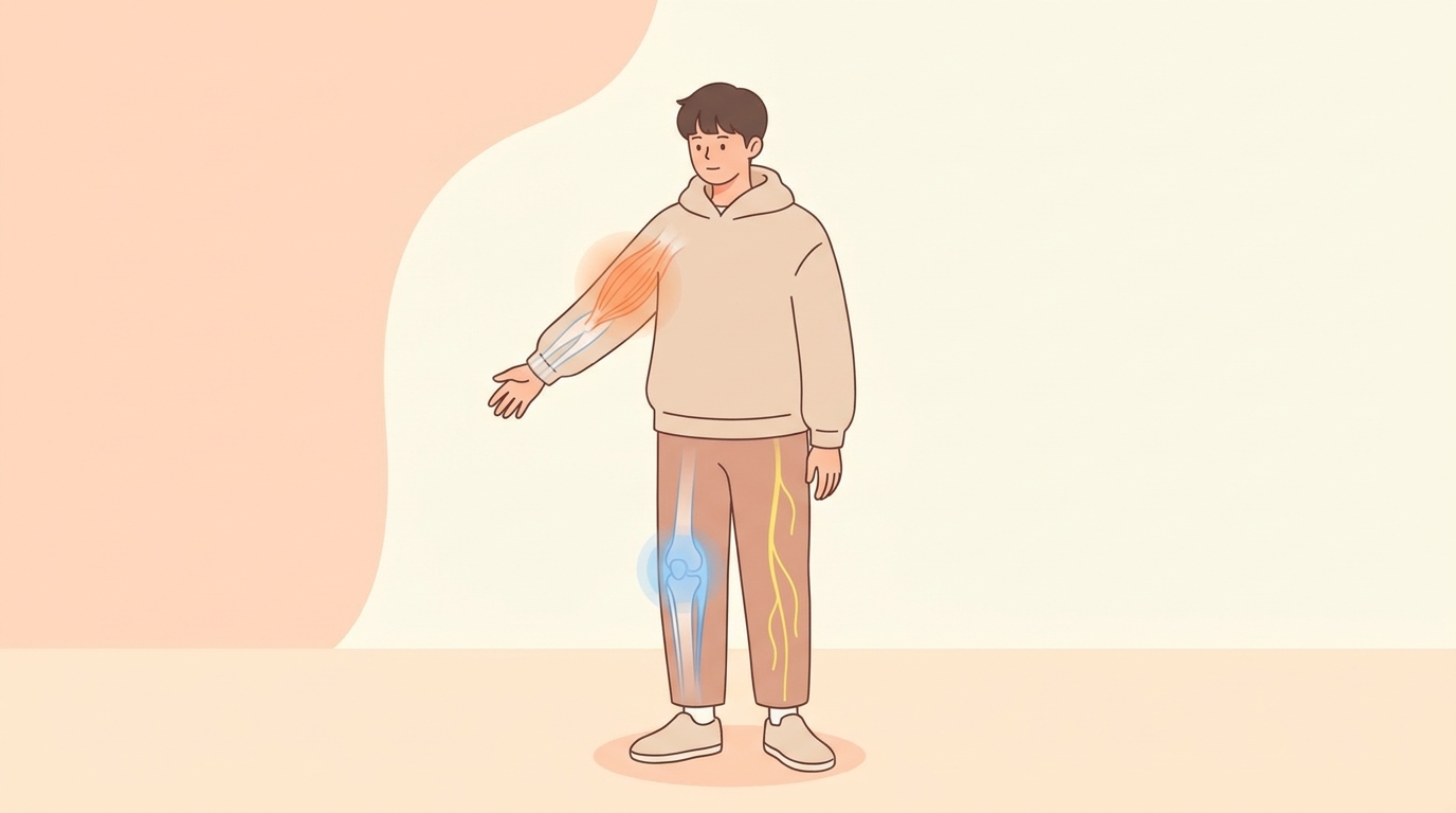 갈말 허벅지 안쪽 당김 포천한의원 갈말 허벅지 안쪽 당김 포천한의원 - 근육·힘줄·관절이 같이 버티는 자리입니다