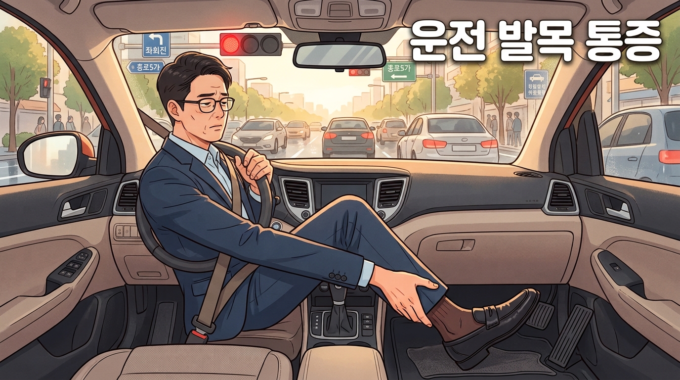 갈말 운전 발목 통증 포천일동대영한의원 갈말 운전 발목 통증 포천일동대영한의원 - 갈말 출퇴근 장거리 운전, 신호마다 오른 발목이 굳어갈 때
