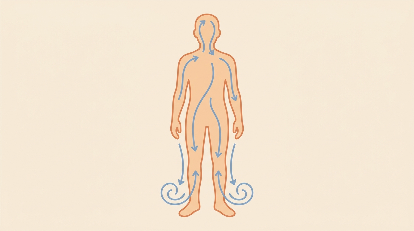 관인 부종 - 물만 마셔도 붓는다는 말, 사실은 순환 이야기입니다