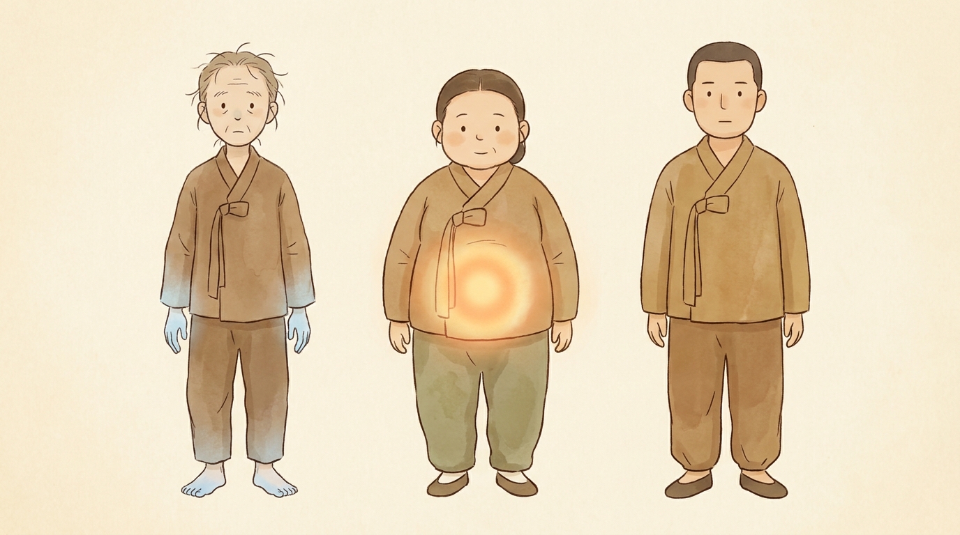 관인 부종 - 한의학은 붓기를 '기운이 물을 못 돌린 상태'로 봅니다
