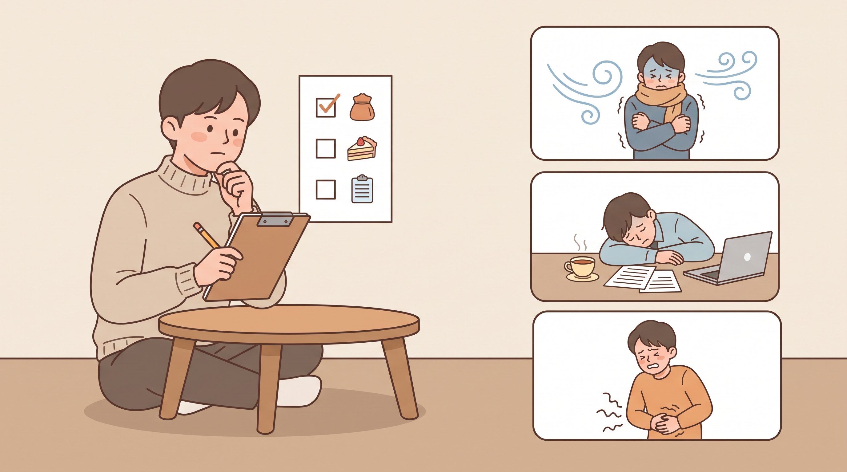 관인 환절기 허약체질 잔병치레 - 그냥 피곤한 걸까, 정말 허약한 체질일까 — 하나씩 짚어보기