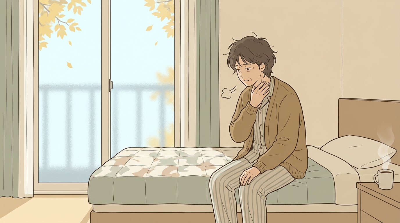동두천 만성기침 - 아침마다 목을 가다듬게 되는 그 느낌, 먼저 짚어봅니다