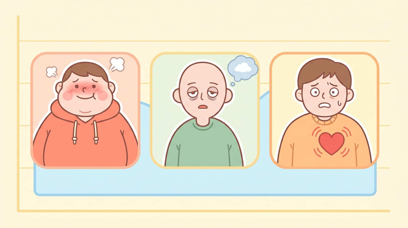 소흘 다한증 일동대영한의원 - 내 땀은 어느 유형에 가까울까요