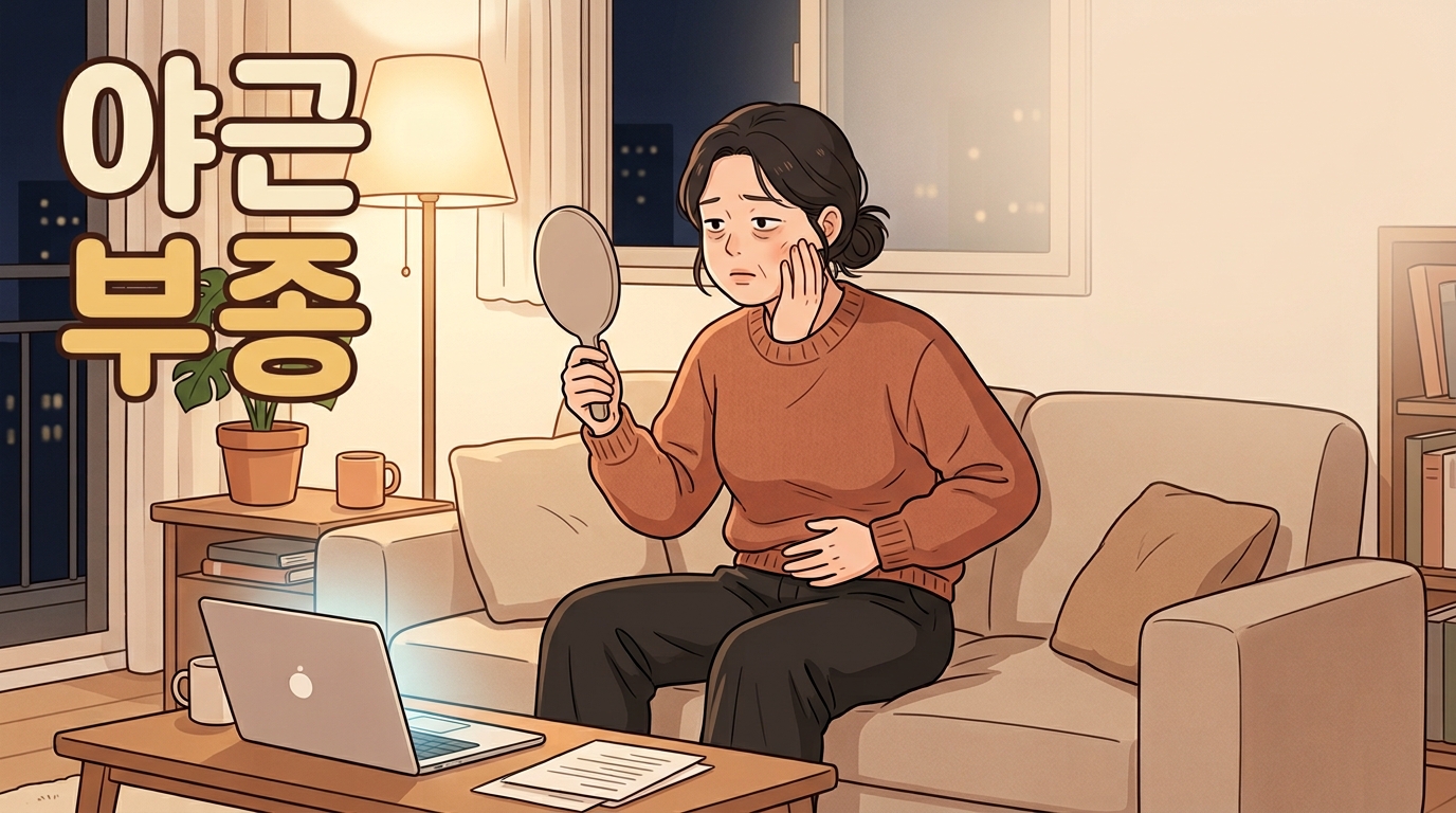 소흘 야근 부종 체중 포천일동대영한의원 소흘 야근 부종 체중 포천일동대영한의원 - 소흘 야근 많은 40대, 붓기와 살이 번갈아 보이는 몸