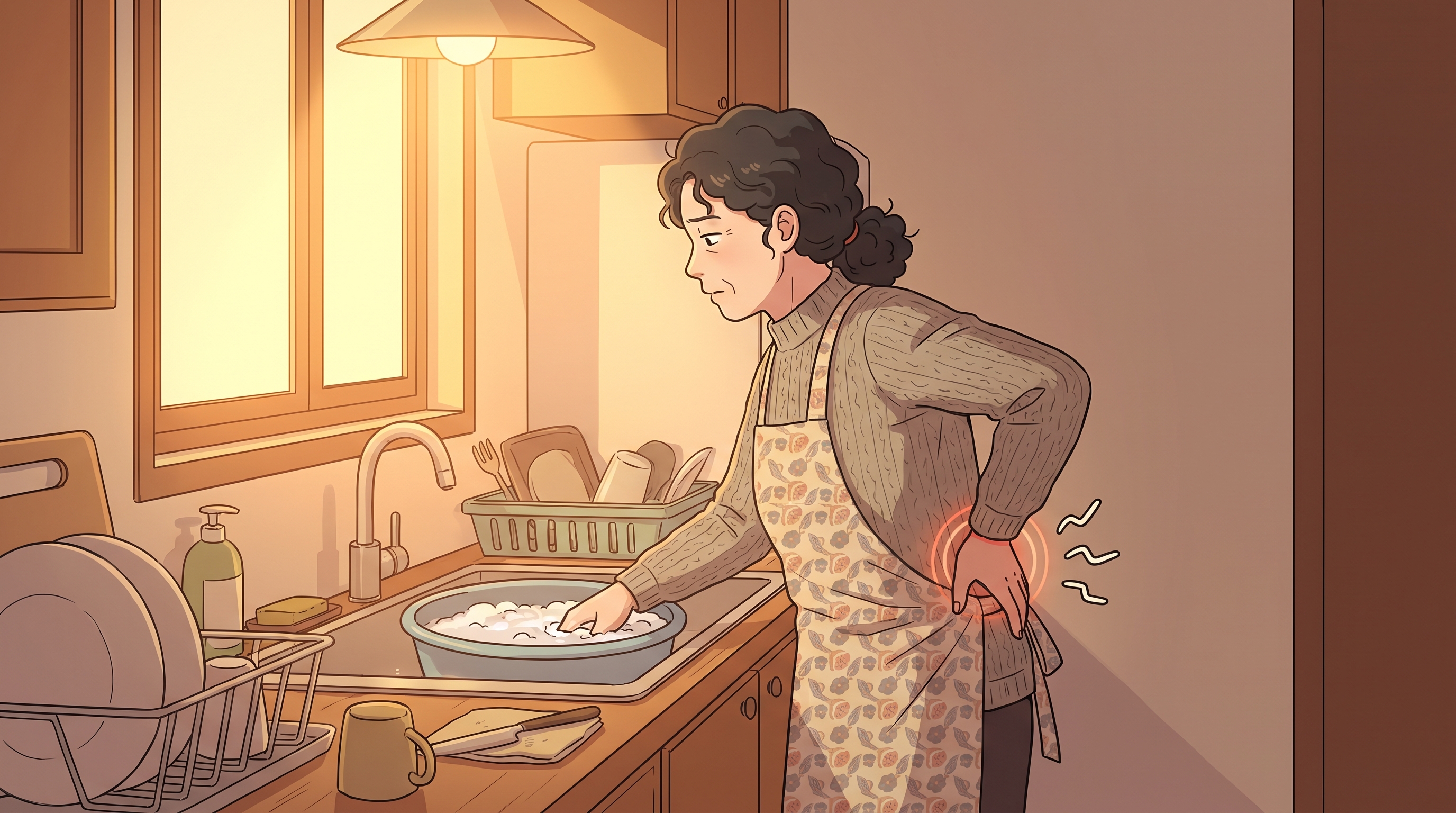 소흘 서면 아픈 허리 요통 소흘 서면 아픈 허리 요통 - 앉아 있을 땐 멀쩡한데, 개수대 앞에서만 손이 허리로 가죠