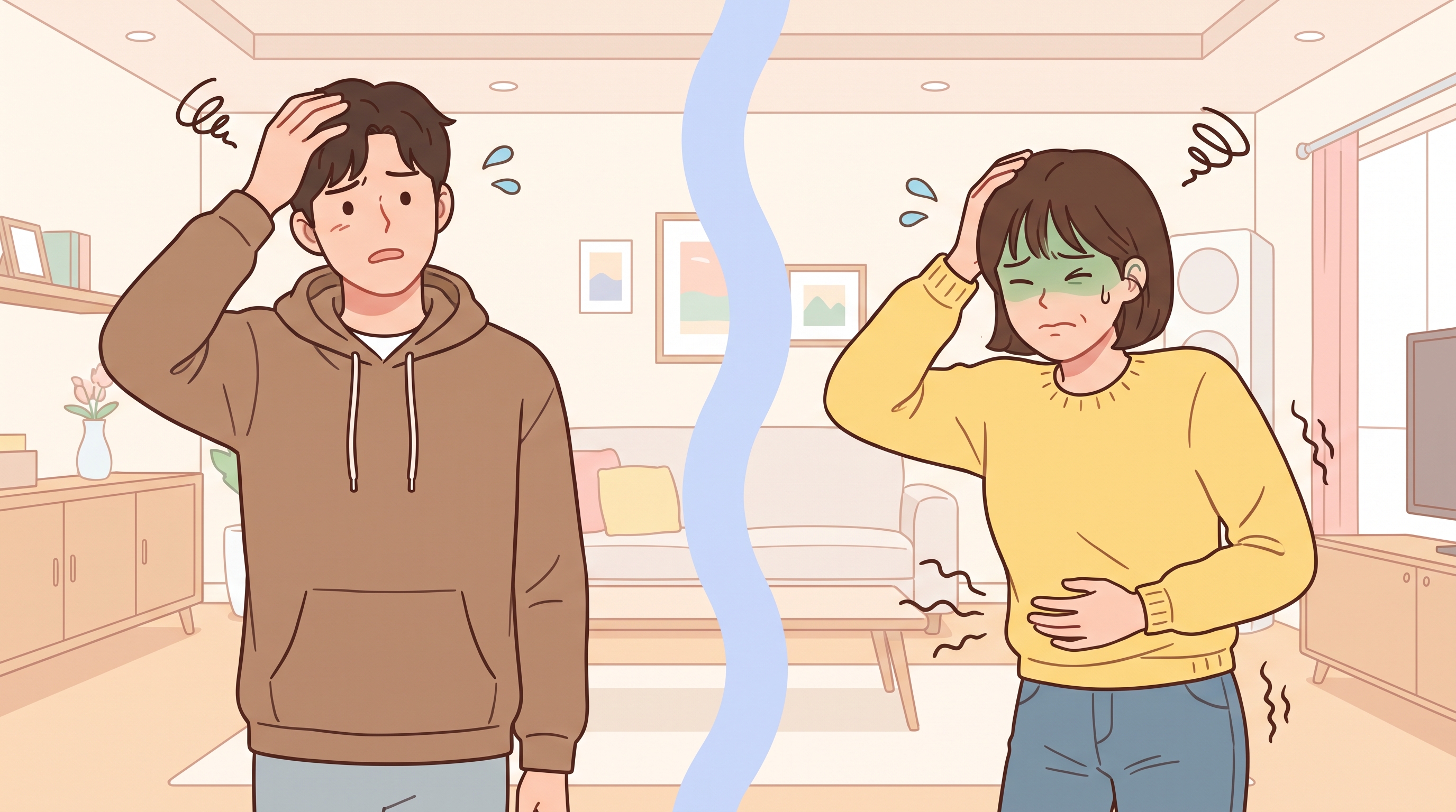소흘 체함 두통 어깨결림 소흘 체함 두통 어깨결림 - 그냥 편두통과, 체해서 오는 두통은 이렇게 다르다
