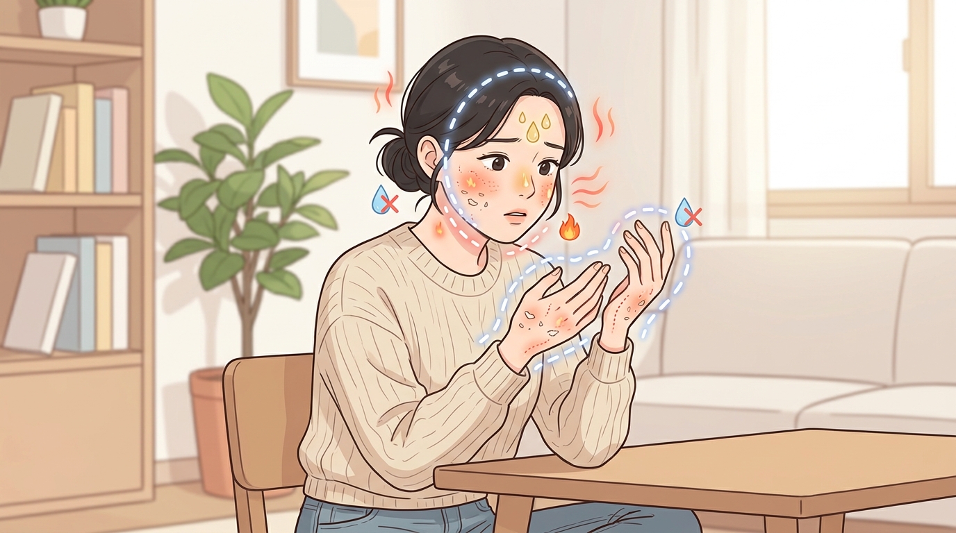 송우리 두피 가려움 냄새 포천한의원 송우리 두피 가려움 냄새 포천한의원 - 건조와 열감이 같이 있을 수 있습니다