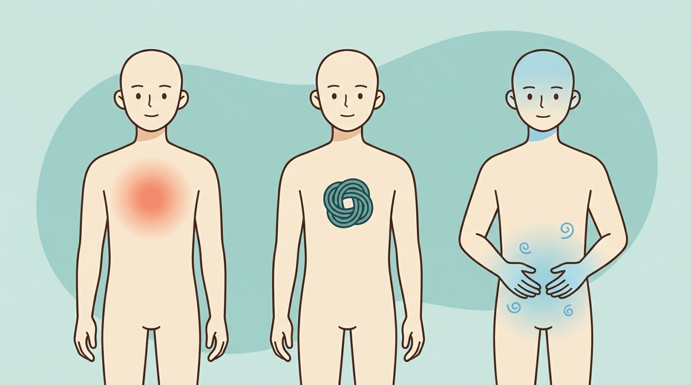 송우리 역류성식도염 송우리 역류성식도염 - 같은 역류라도 몸은 다릅니다, 한의학으로 본 세 유형