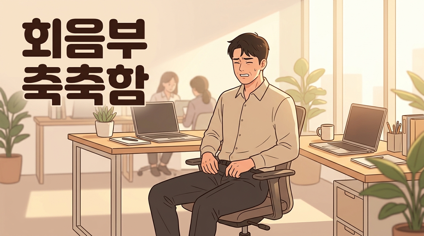 송우리 회음부 습윤 포천일동대영한의원 - 송우리 사무직 남성이 사타구니가 늘 축축한 이유, 앉아 일하면 더 심해지는 습열
