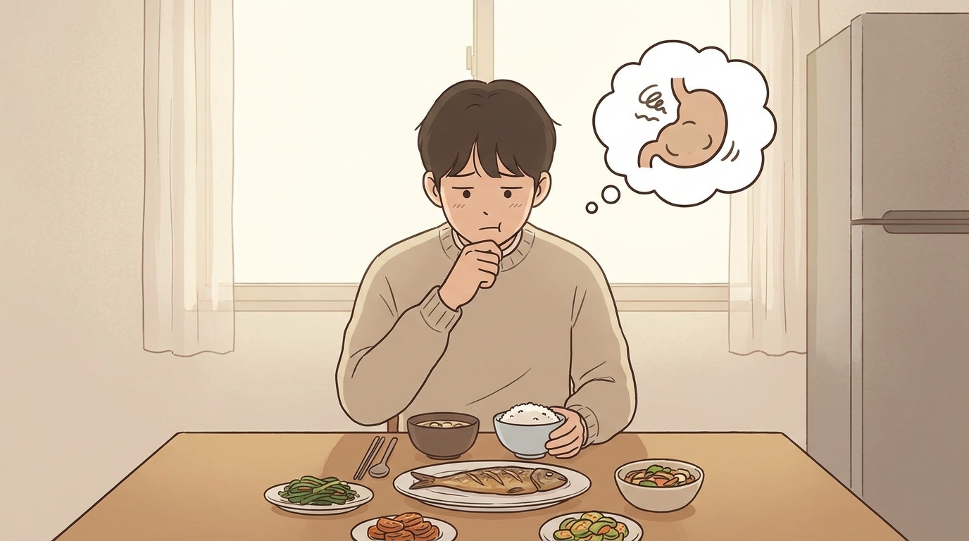 송우리 가스참 - 음식 하나만 탓하기 전에 봐야 할 것