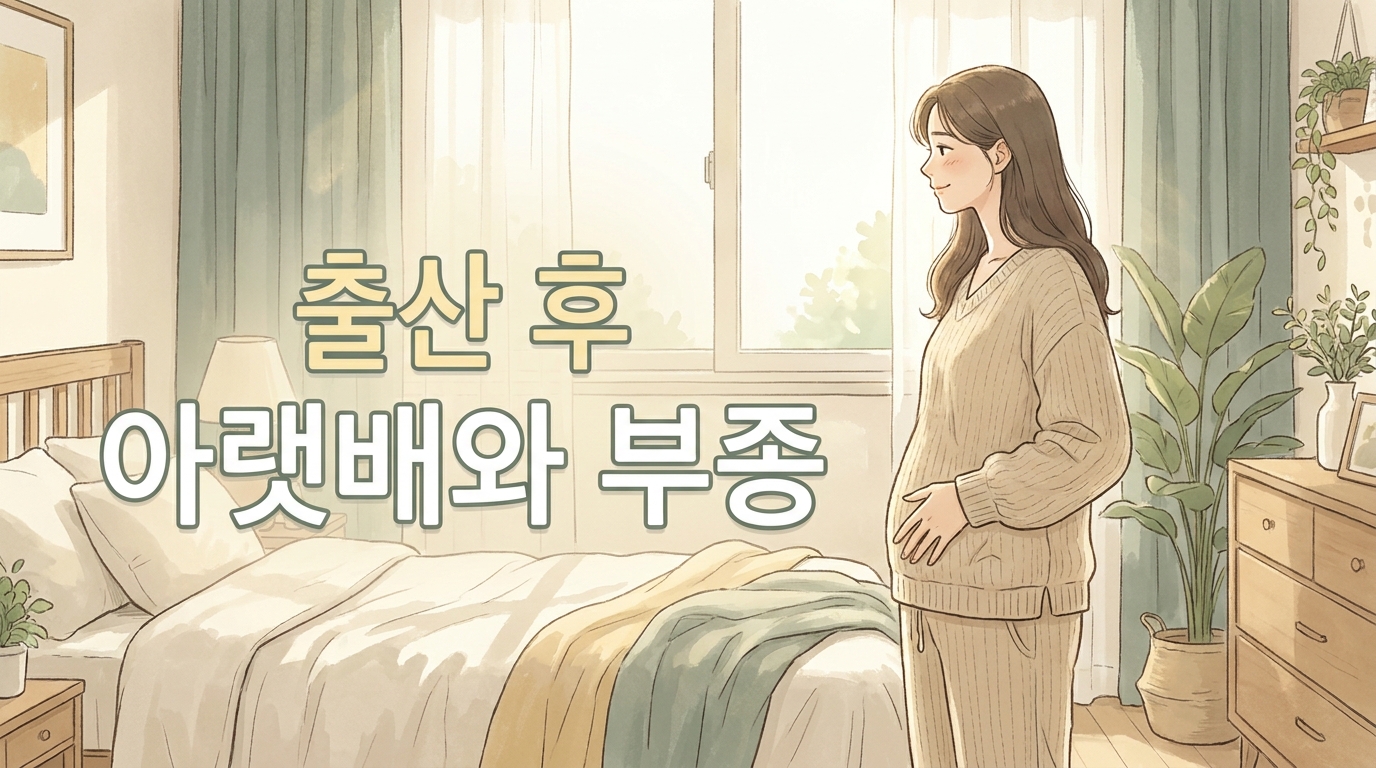 송우리 산후부종 포천일동대영한의원 - 출산 후 아랫배와 부종이 안 빠질 때, 살이 아니라 체질을 봅니다