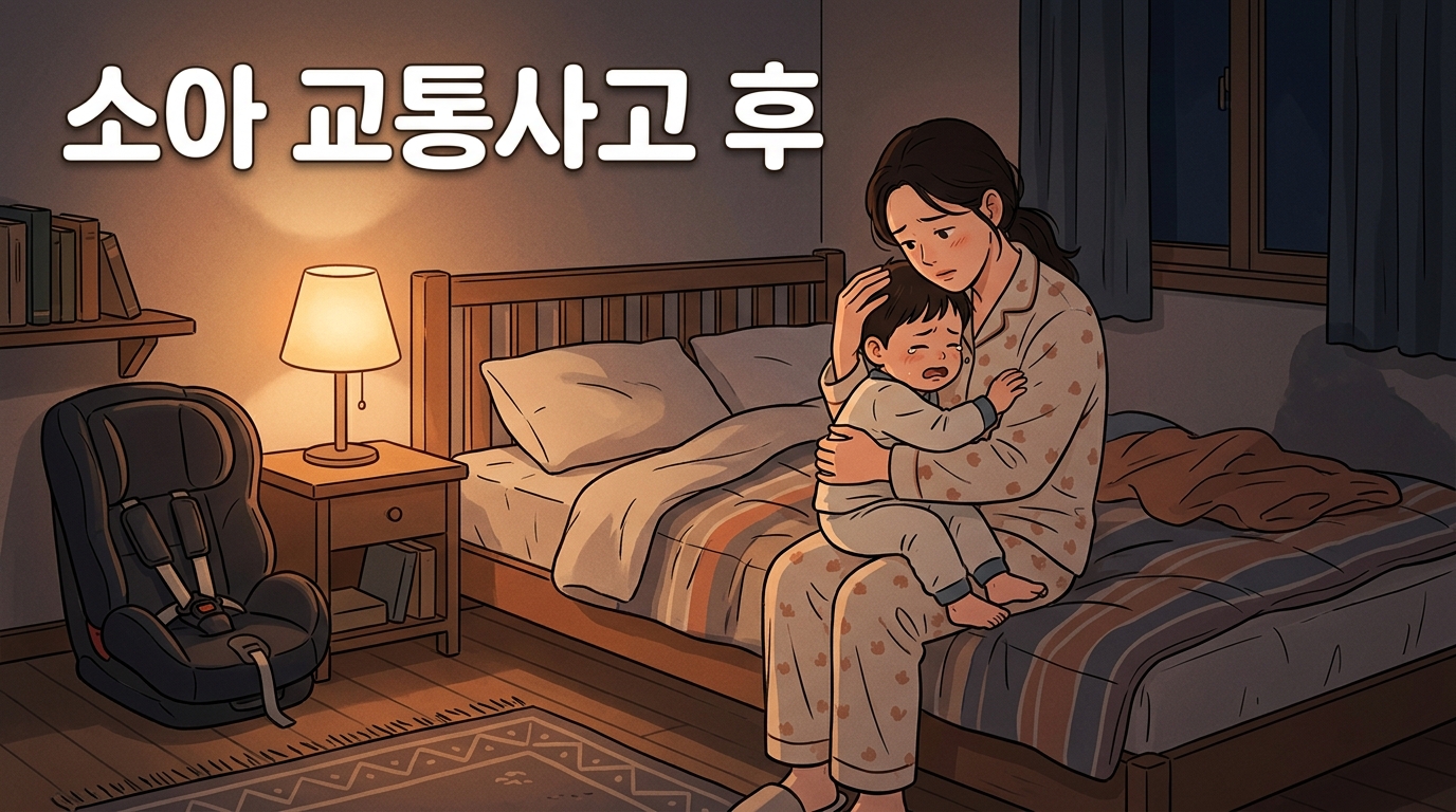 송우리 소아 교통사고 후 수면장애 보챔 포천일동대영한의원 - 송우리 출근길 접촉사고, 겉은 멀쩡한데 아이가 밤에 자다 깨어 울고 유독 보챈다면
