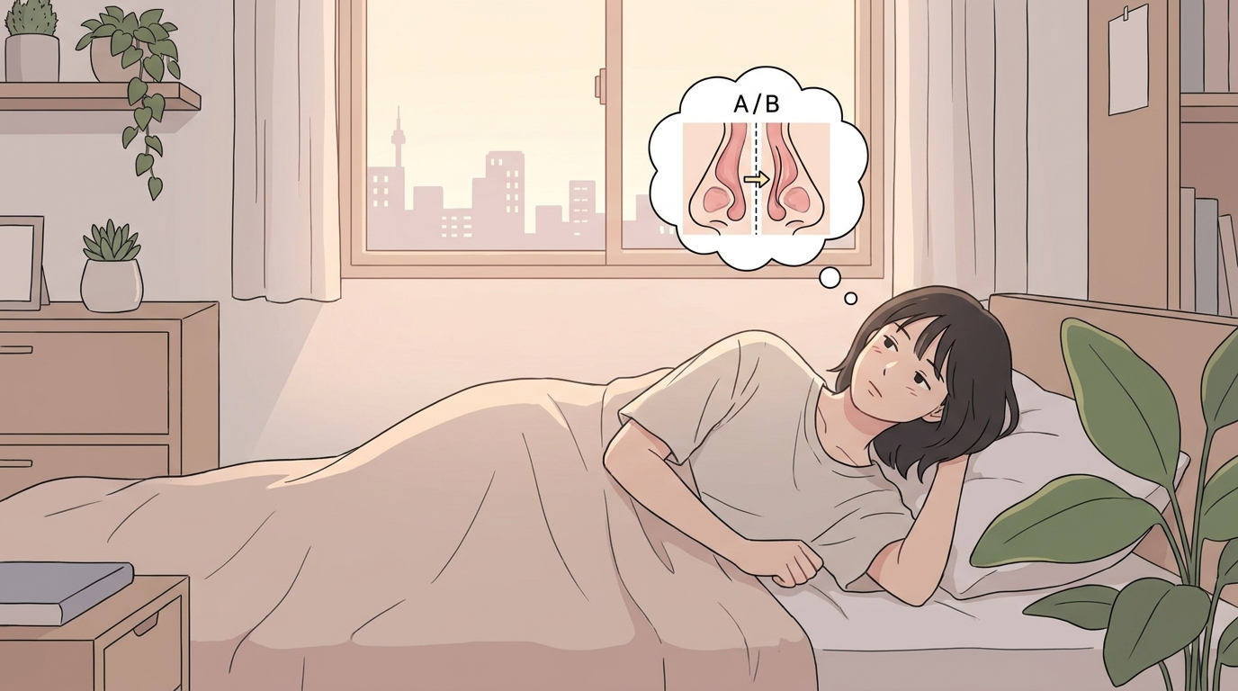 신북 새벽 코막힘 - 감기도 아닌데 새벽마다 코가 답답할 때