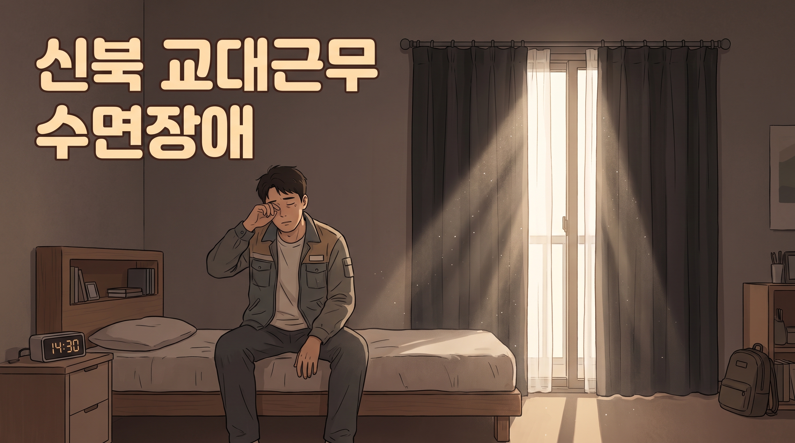 신북 교대근무 수면장애 포천일동대영한의원 신북 교대근무 수면장애 포천일동대영한의원 - 밤 근무 끝나고 낮에 눈 붙여도 개운치 않은 교대근무자 몸 (신북)