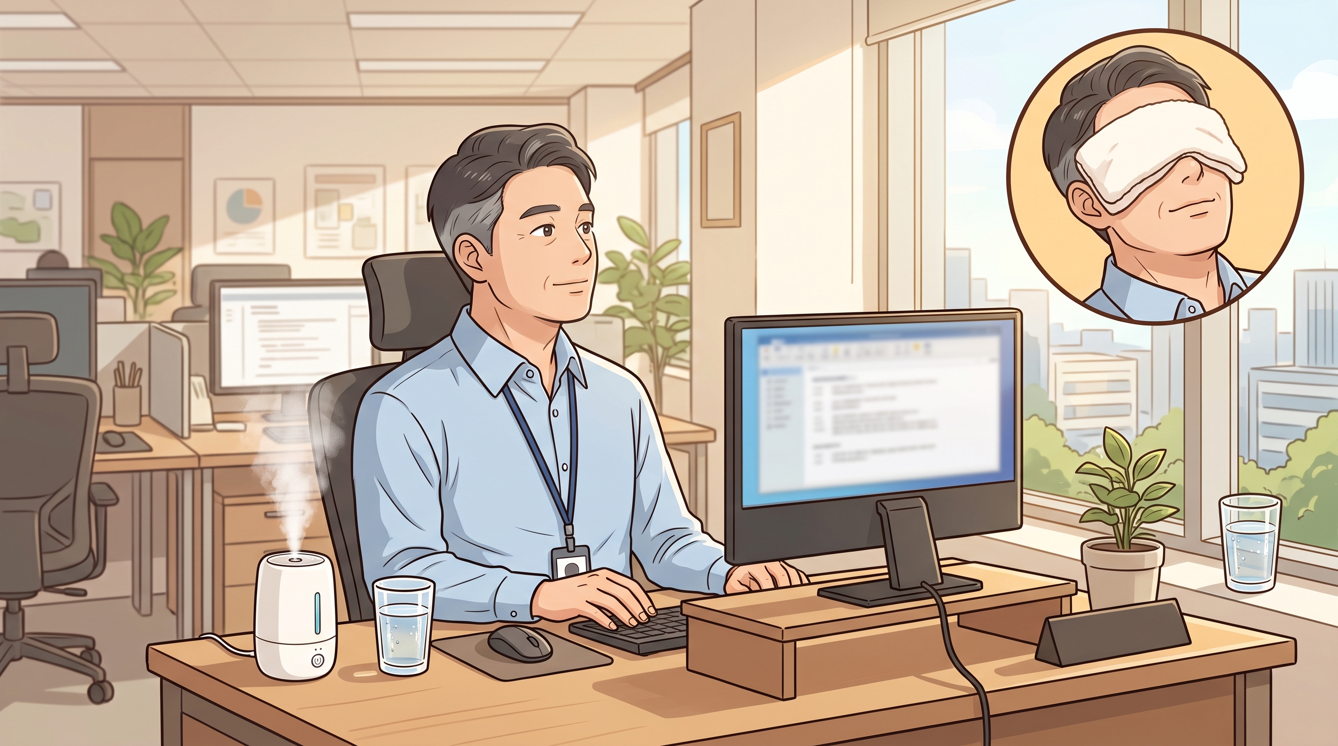 신북 안구건조 안정피로 일동대영한의원 신북 안구건조 안정피로 일동대영한의원 - 오후 눈을 덜 지치게 하는 자잘하지만 확실한 습관들