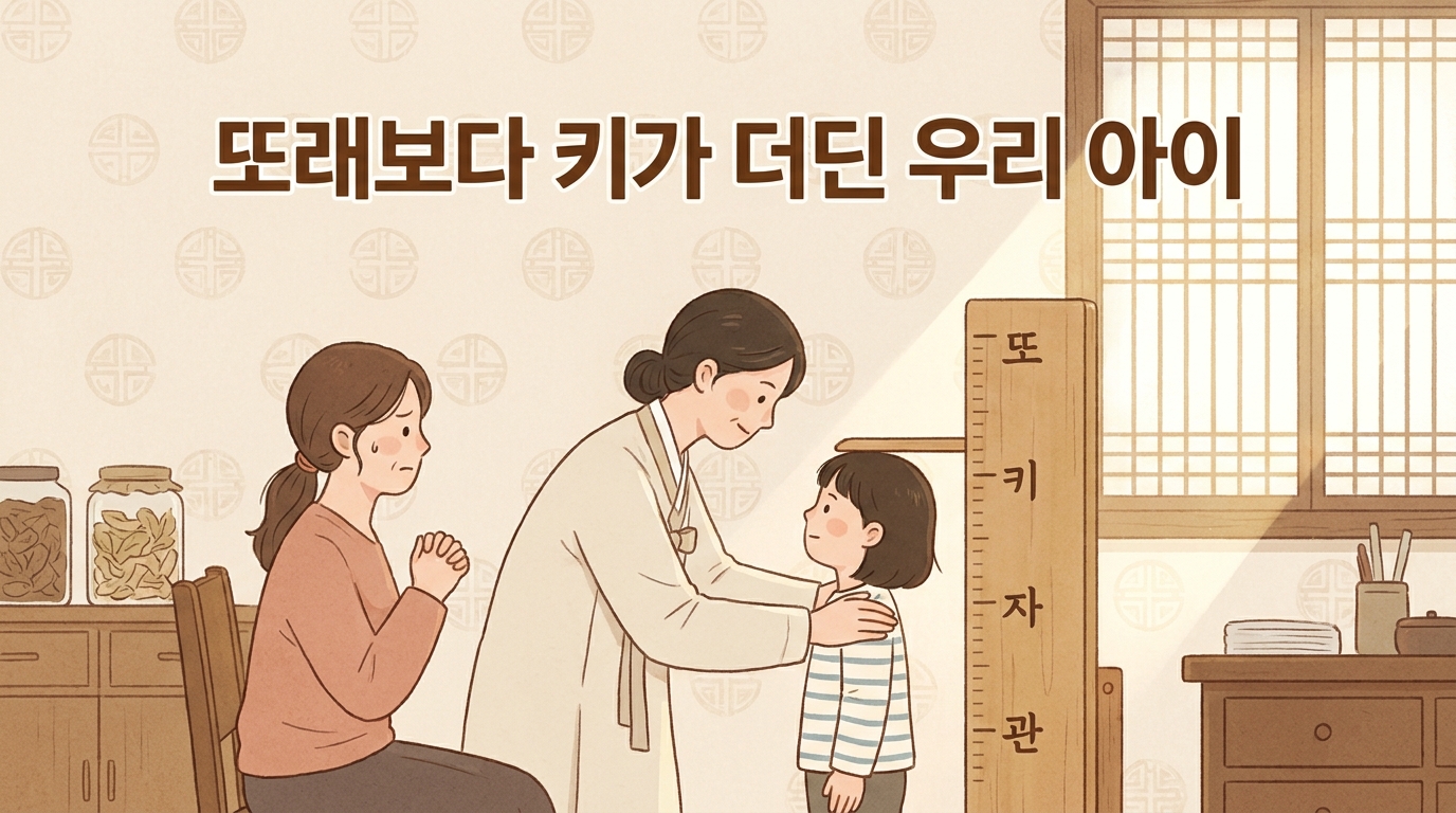 양문 성장부진 포천일동대영한의원 - 또래보다 키가 더디게 크는 것 같아 걱정되는 초등 자녀, 지금 봐야 할 것